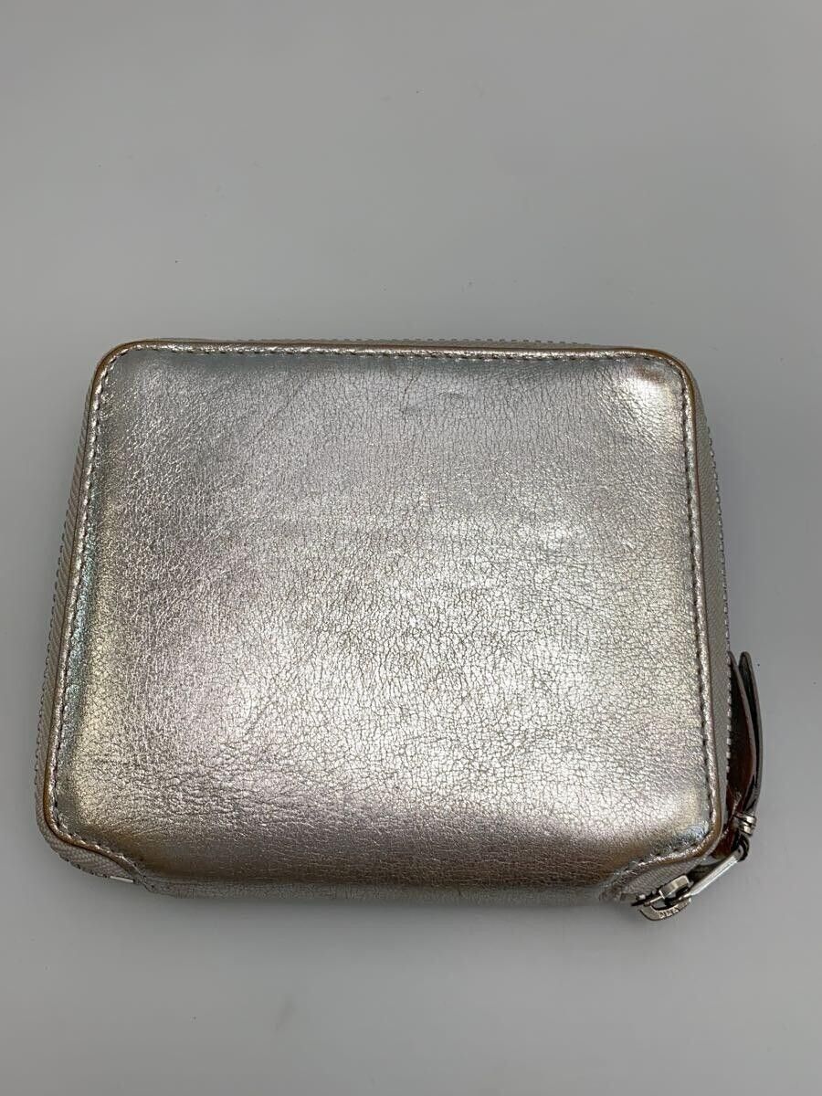Comme des Garcons Metallic Silver Zip Wallet Size ONE SIZE - 2 Thumbnail