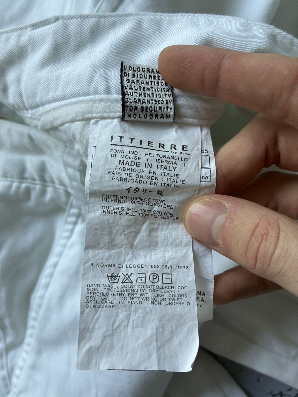 Dolce & Gabbana Dolce & Gabanna AW03 Multi zip White Cargo Pants Size US 33 - 9 Thumbnail