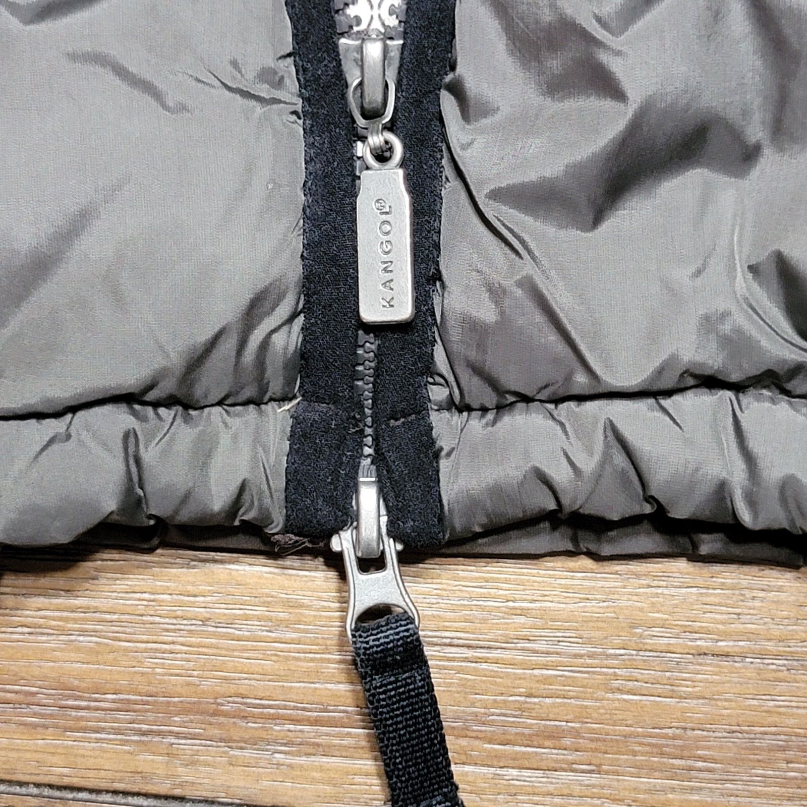 Kangol Kangol Dark Green Puffer Vest w/ 2-Way Zipper - Size Large Size US L / EU 52-54 / 3 - 4 Thumbnail