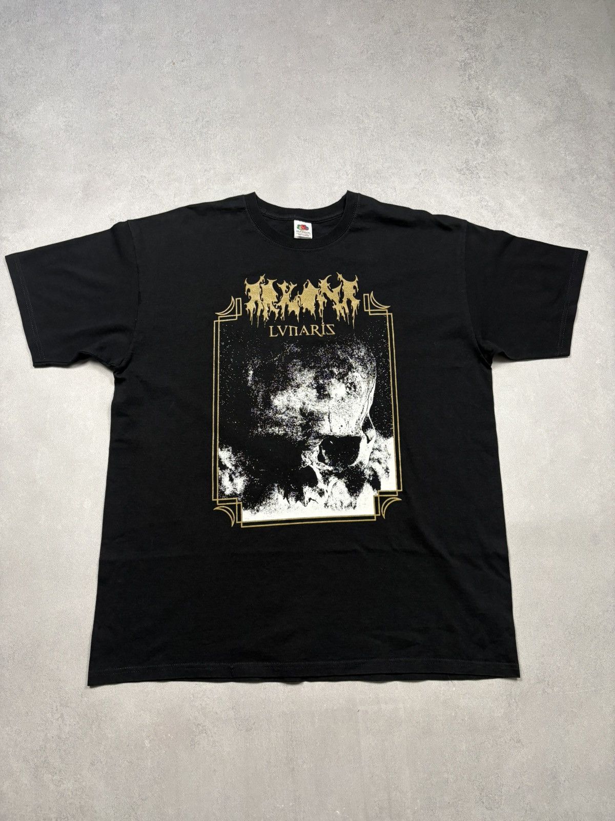 Band Tees Arkona Lunaris Band T Shirt Black XL Metal Skull Graphic 00s Size US XL / EU 56 / 4 - 1 Thumbnail