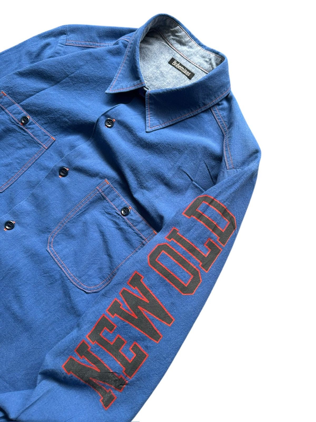 Hysteric Glamour Bohemians '' Bogey '' shirt double pocket Size US M / EU 48-50 / 2 - 4 Thumbnail