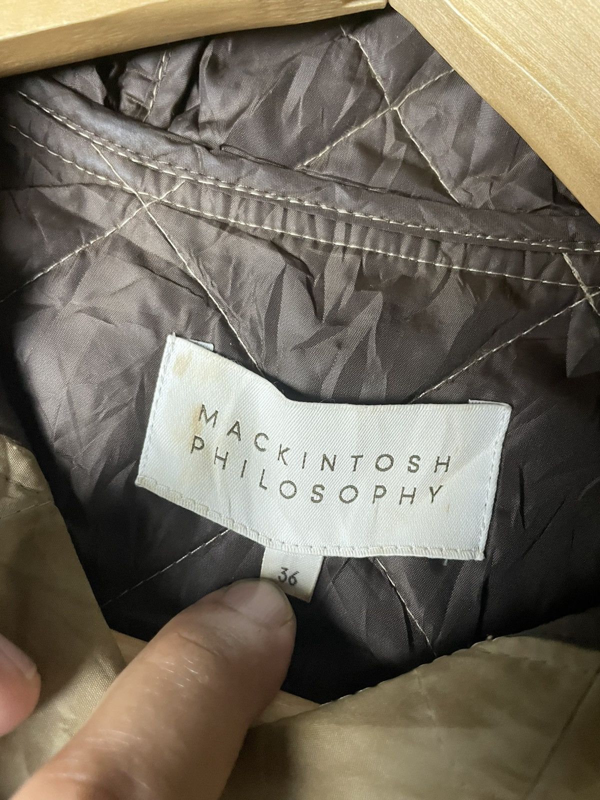 Mackintosh Mackintosh Philosophy Quilted Jacket (144) Size US M / EU 48-50 / 2 - 9 Thumbnail