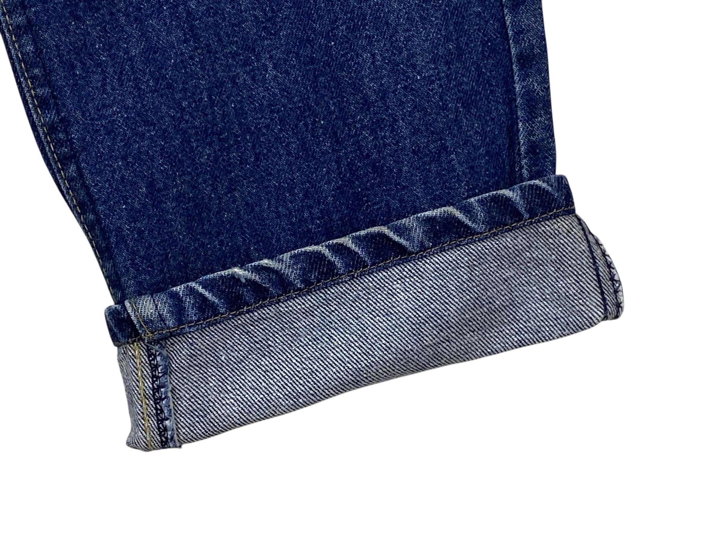 Lee 90s Lee Riders Denim Selvedge Jeans Light Blue Wash Jeans Size US 29 - 10 Thumbnail