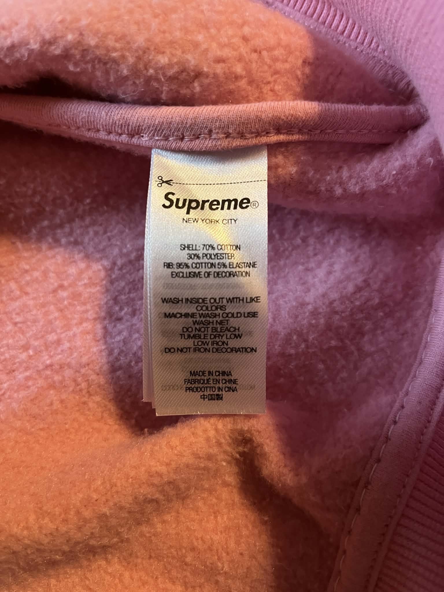 Supreme × True Religion Supreme x True Religion Zip Up Hoodie "Pink" (FW25) Size US M / EU 48-50 / 2 - 5 Thumbnail