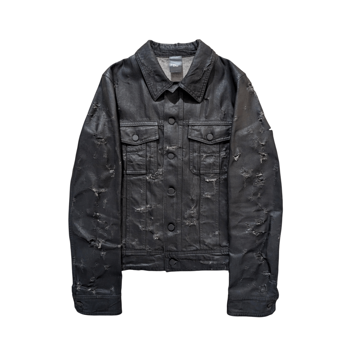 Dior Dior Homme SS04 Strip Denim Jacket | Grailed