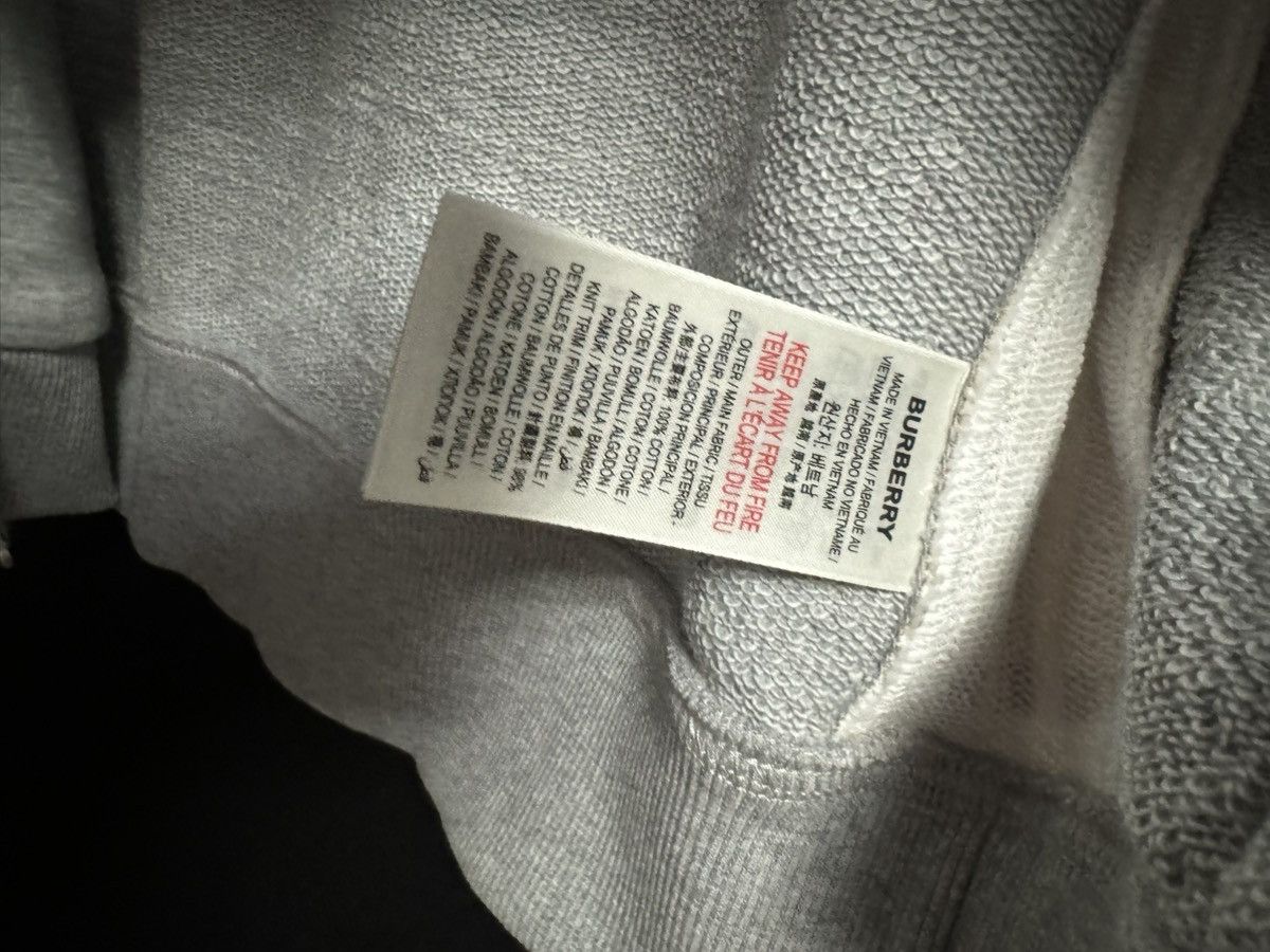 Burberry Burberry Pale Grey Mela Hoodie Size US S / EU 44-46 / 1 - 4 Thumbnail