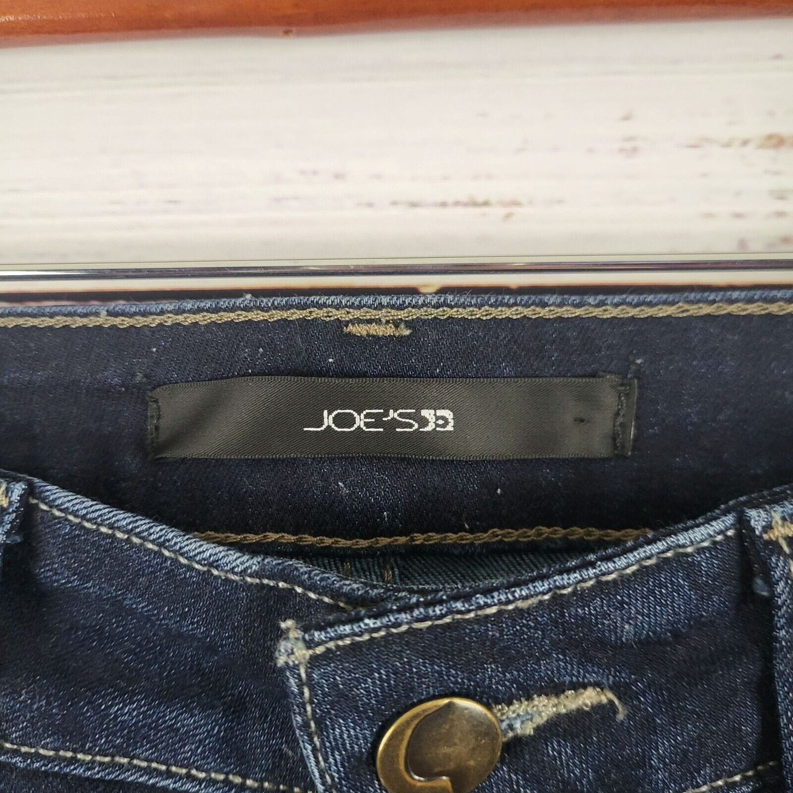 Joe's Joes Skinny Ankle Jeans 26 Womens Mid Rise Dark Wash Denim Size 26" / US 2 / IT 38 - 11 Thumbnail