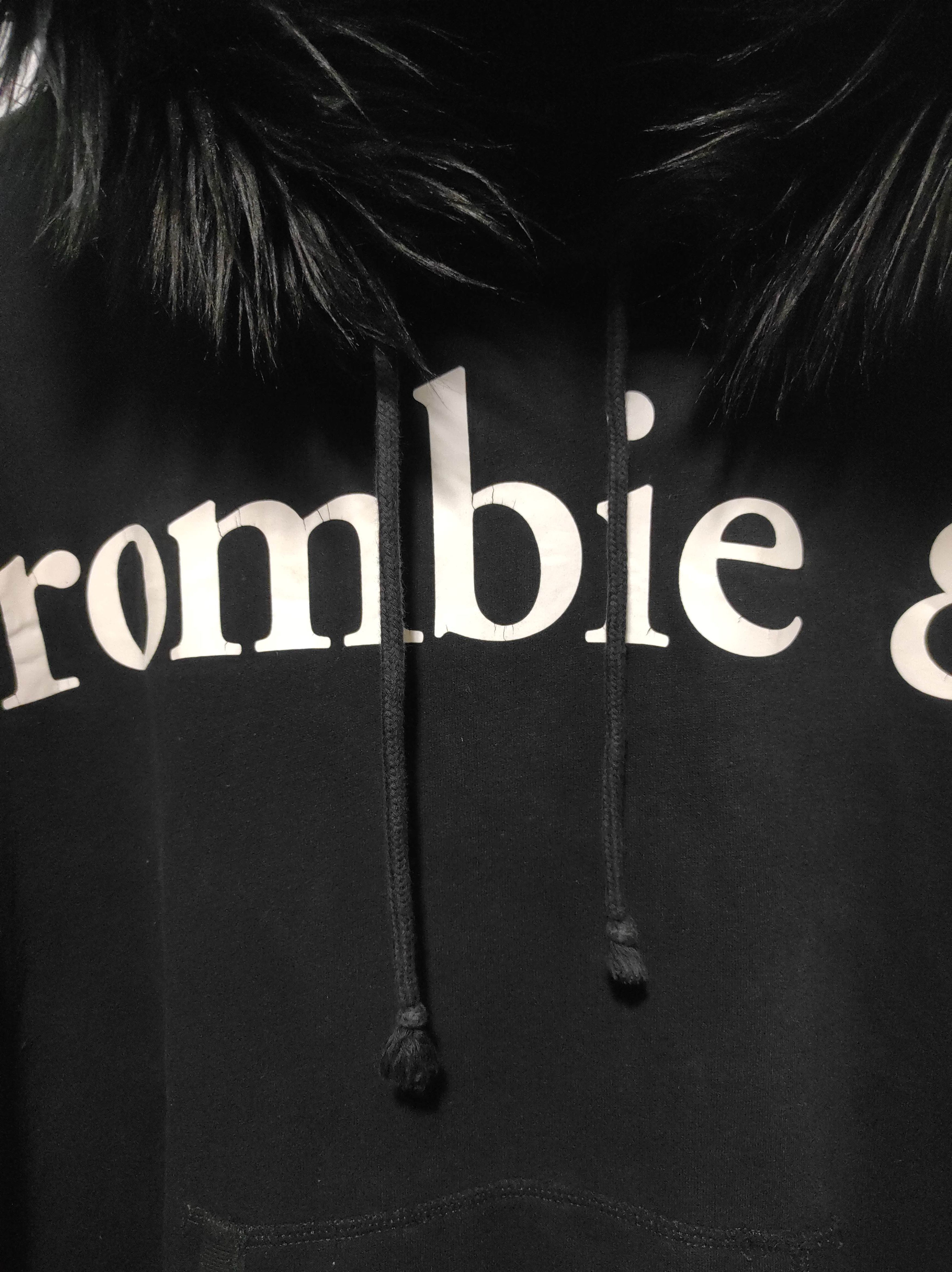 Abercrombie & Fitch Abercrombie & Fitch big logo fur hoodie LGB style Size US M / EU 48-50 / 2 - 14 Thumbnail