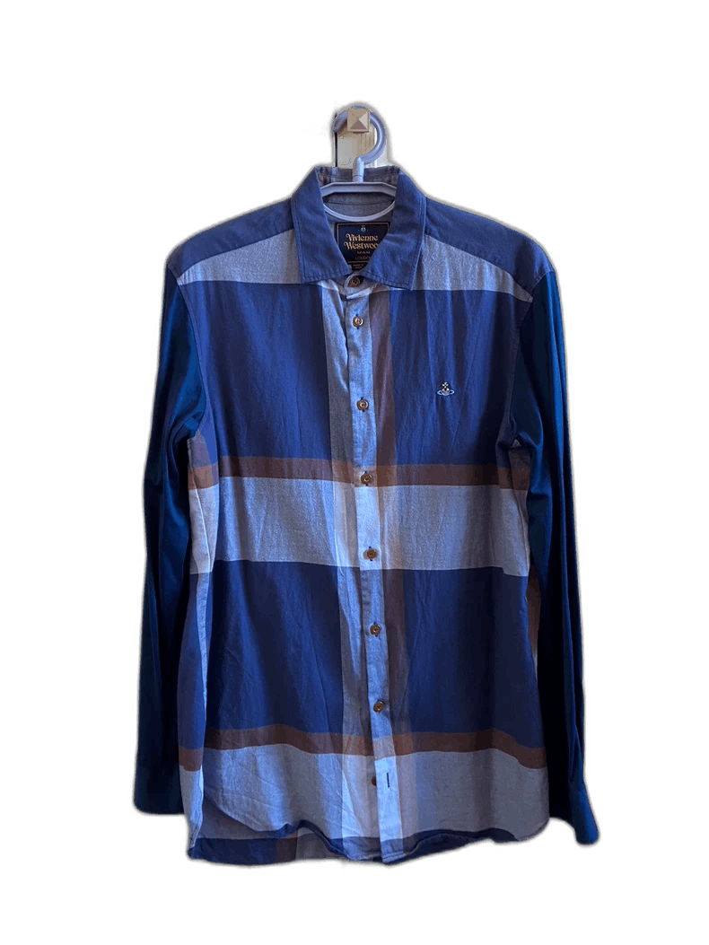 Vivienne Westwood Vivienne Westwood Archive Striped Button Up Shirt - dmc Size M / US 6-8 / IT 42-44 - 1 Thumbnail