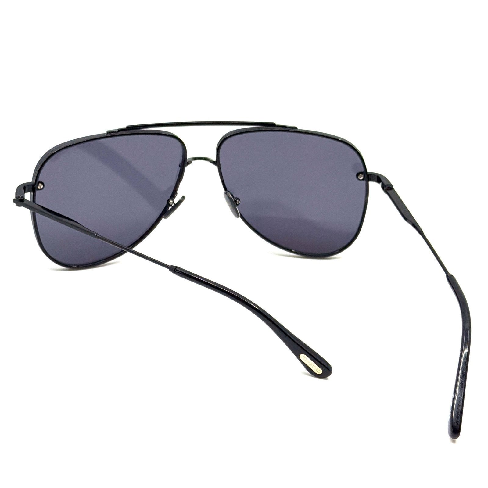 Tom Ford New, TOM FORD Leon Sunglasses TF1071 01A Authentic Size ONE SIZE - 11 Thumbnail