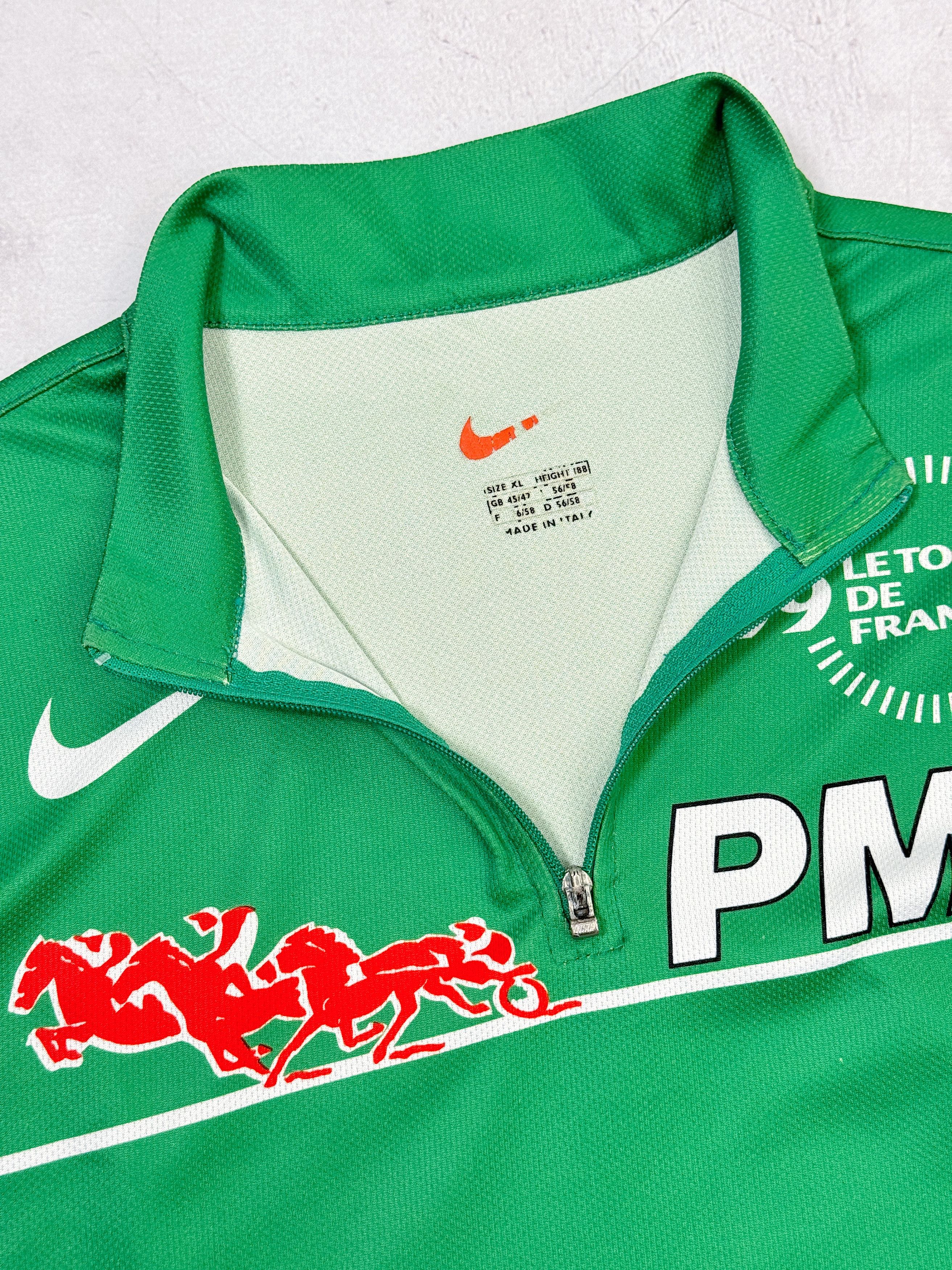 Nike × Vintage Vintage Nike Cycling Jersey Tour de France 1999 PMU Size US L / EU 52-54 / 3 - 6 Thumbnail