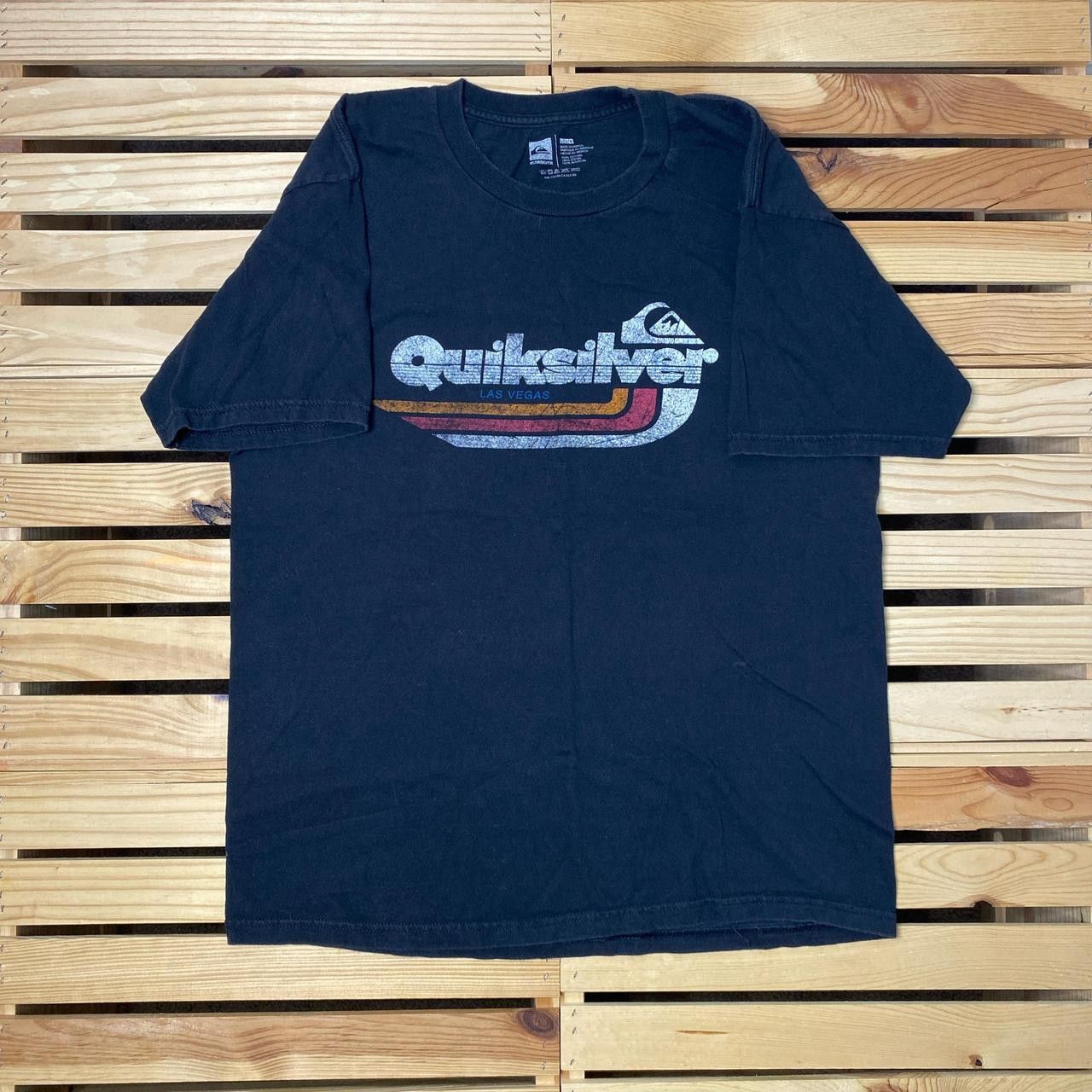 Quiksilver Quiksilver Black Y2K Surf Tee Size Large Size US L / EU 52-54 / 3 - 1 Thumbnail