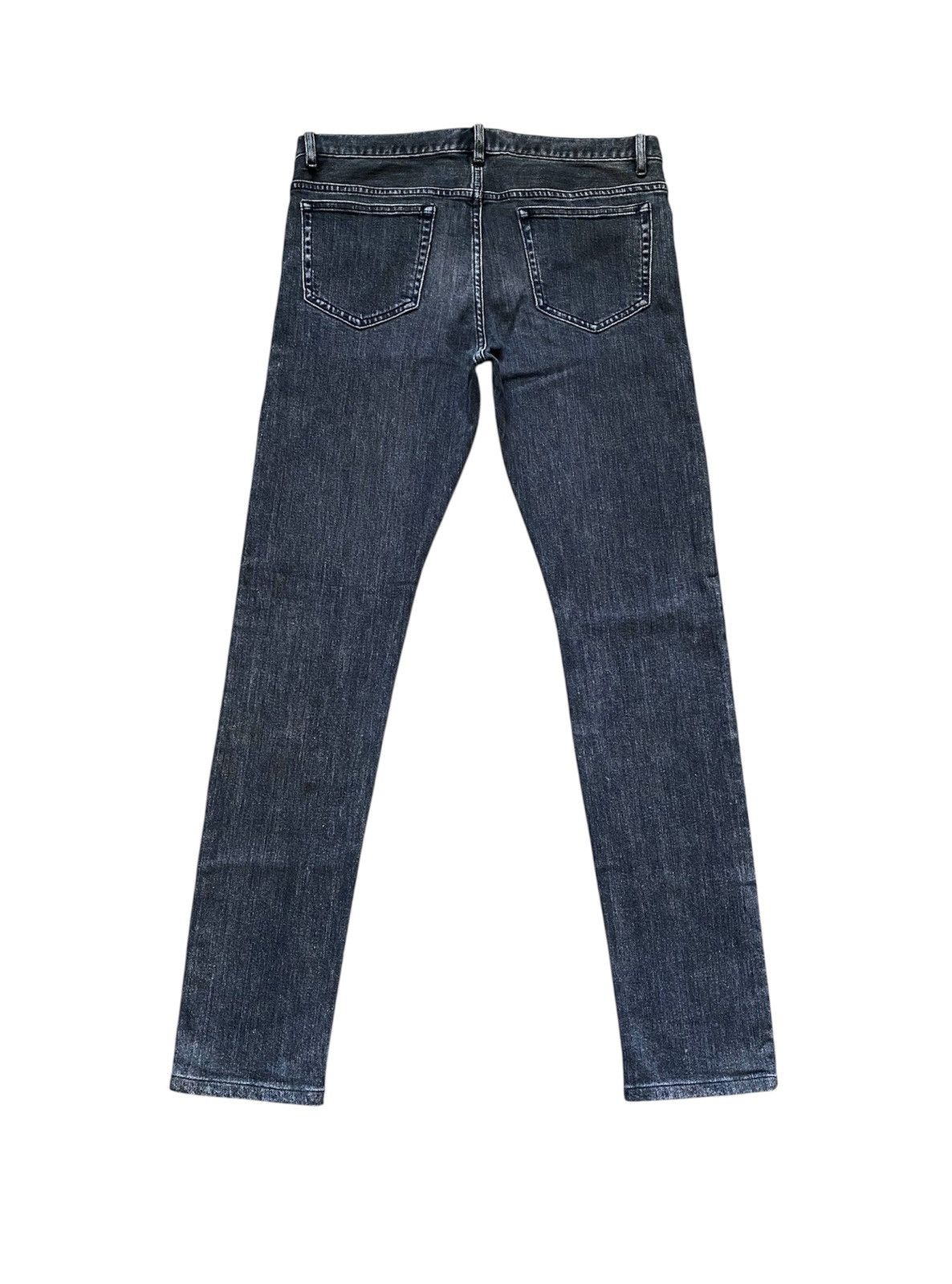 A.P.C. Unisex A.P.C. Petit New Standard Graphite Gray Jeans Denim Size 30" / US 8 / IT 44 - 2 Thumbnail