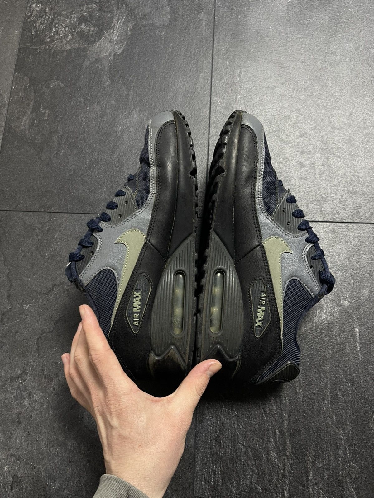 Nike × Streetwear × Vintage Vintage Nike air max 90 essential obsidian Size US 10 / EU 43 - 11 Thumbnail