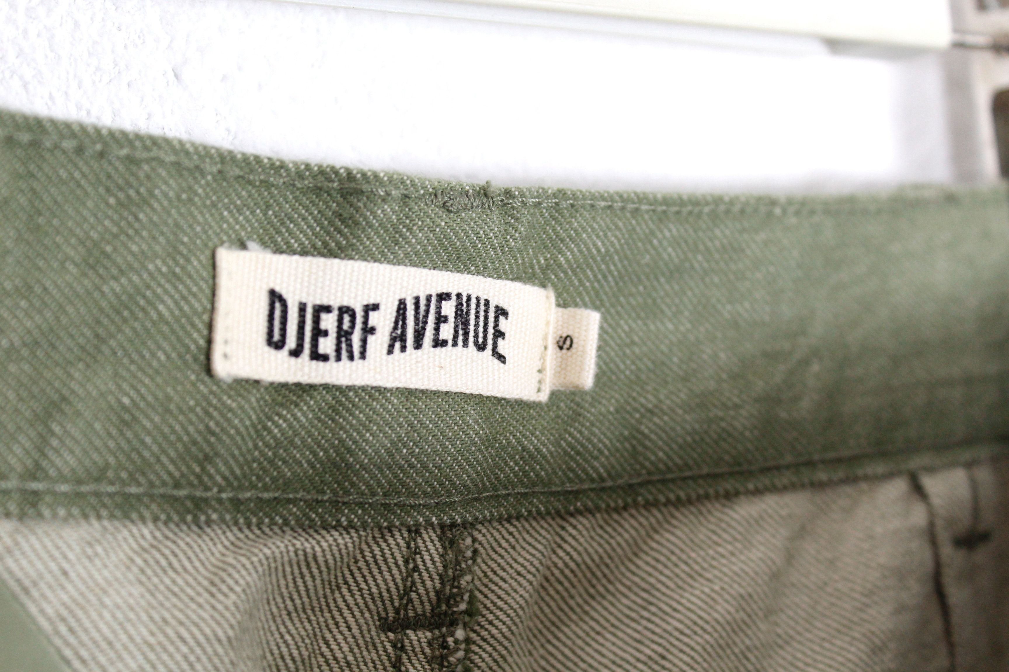 Other Djerf Avenue Go To Pants Green Military Army Trousers Size US 30 / EU 46 - 8 Thumbnail
