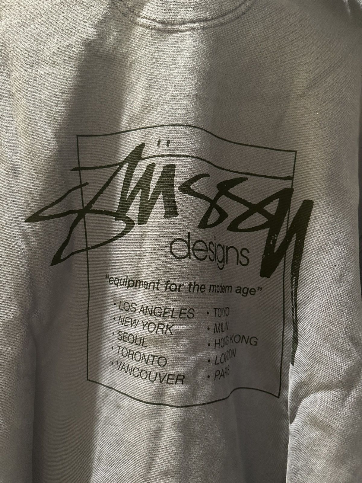 Stussy Stussy Modern Age Pig Dyed Zip Hoodie Size US XXL / EU 58 / 5 - 3 Thumbnail