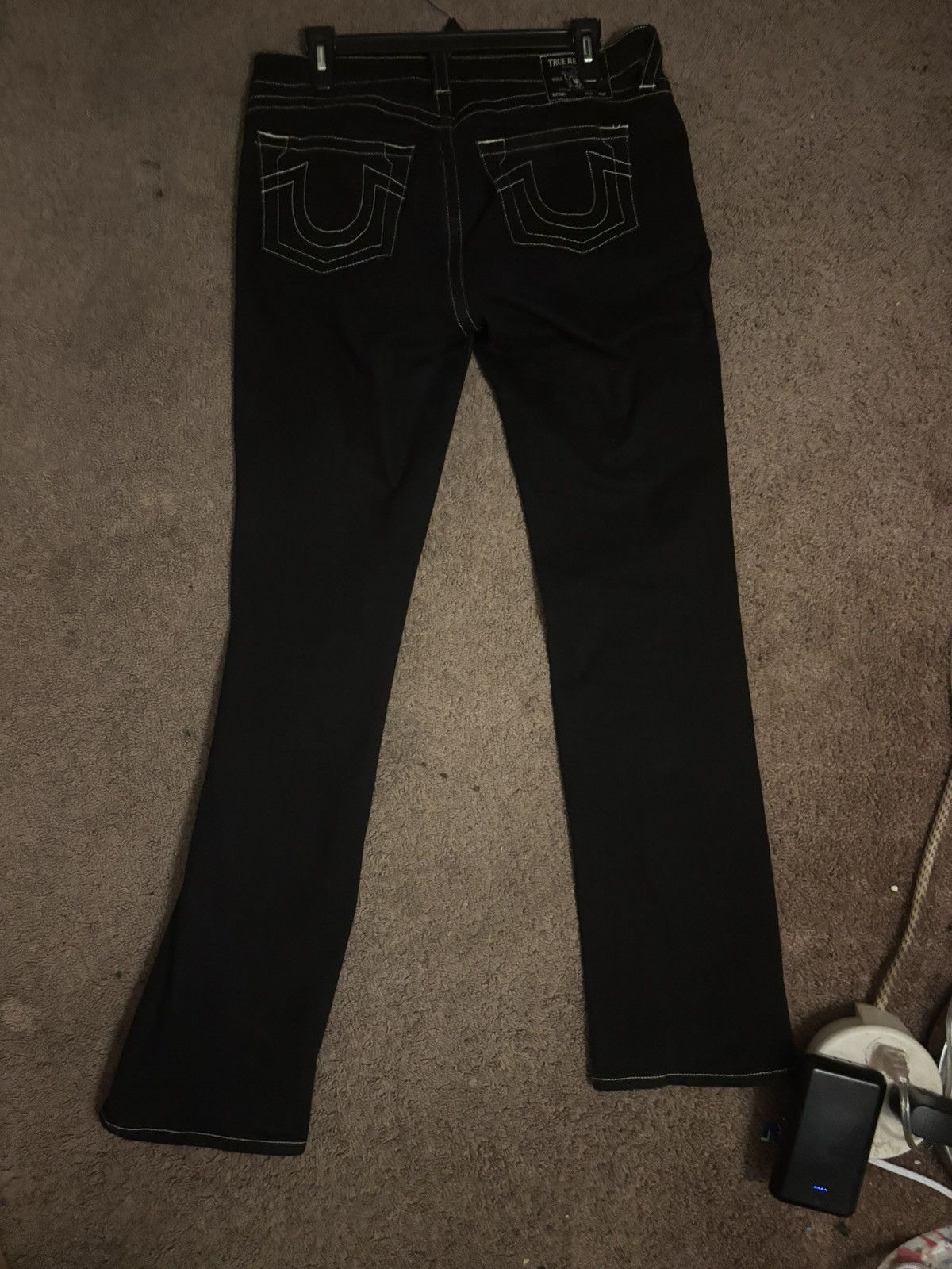 True Religion Black Bootcut Jeans Size 30" / US 8 / IT 44 - 1 Thumbnail