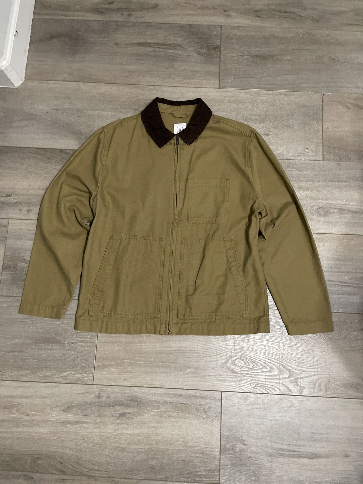 Gap Vintage Workwear Jacket Size US S / EU 44-46 / 1 - 1 Thumbnail