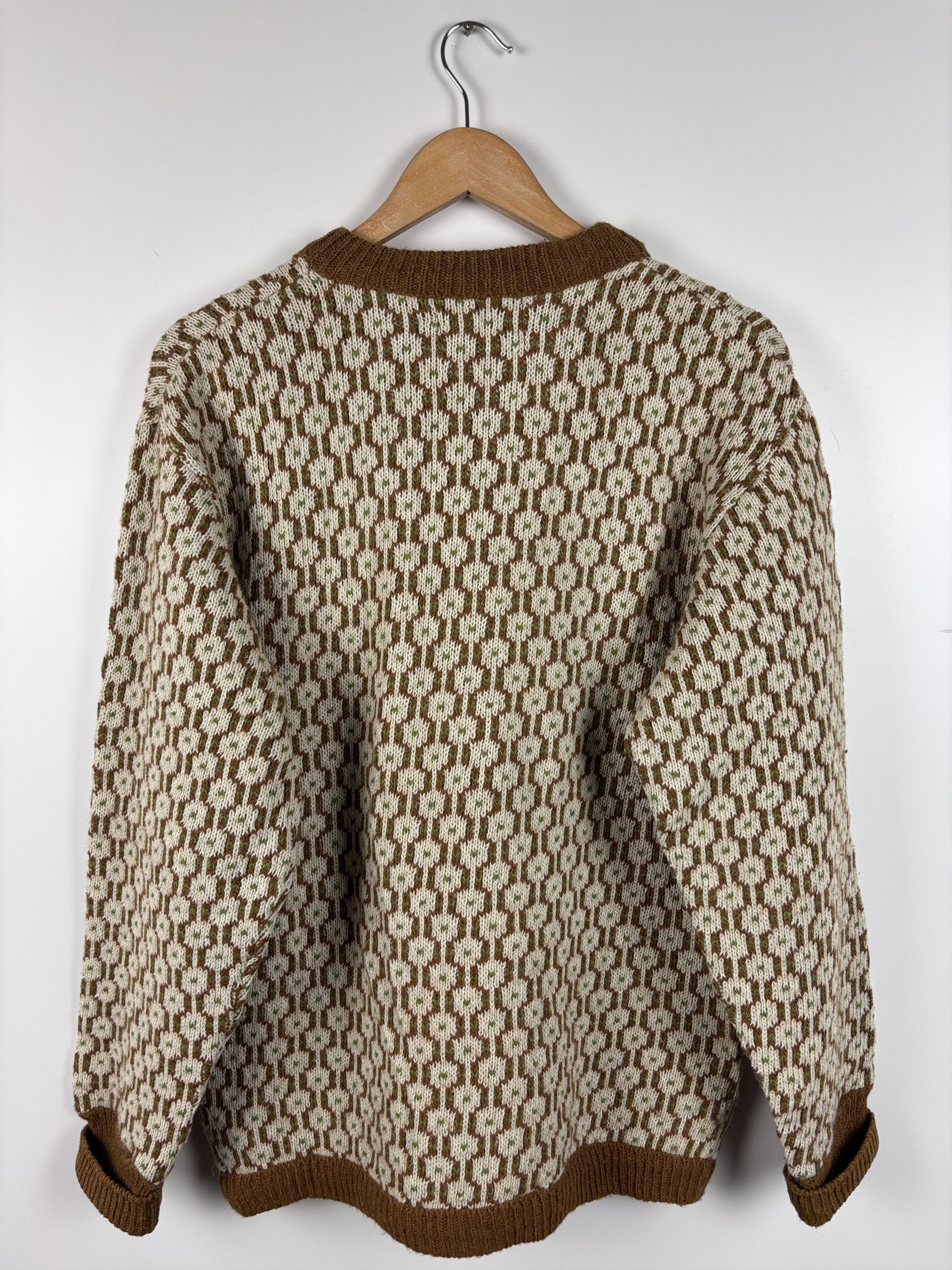 Vintage Vintage Fana Knit Wool Fisherman Sweater Norway Pullover 50 Size US M / EU 48-50 / 2 - 7 Thumbnail