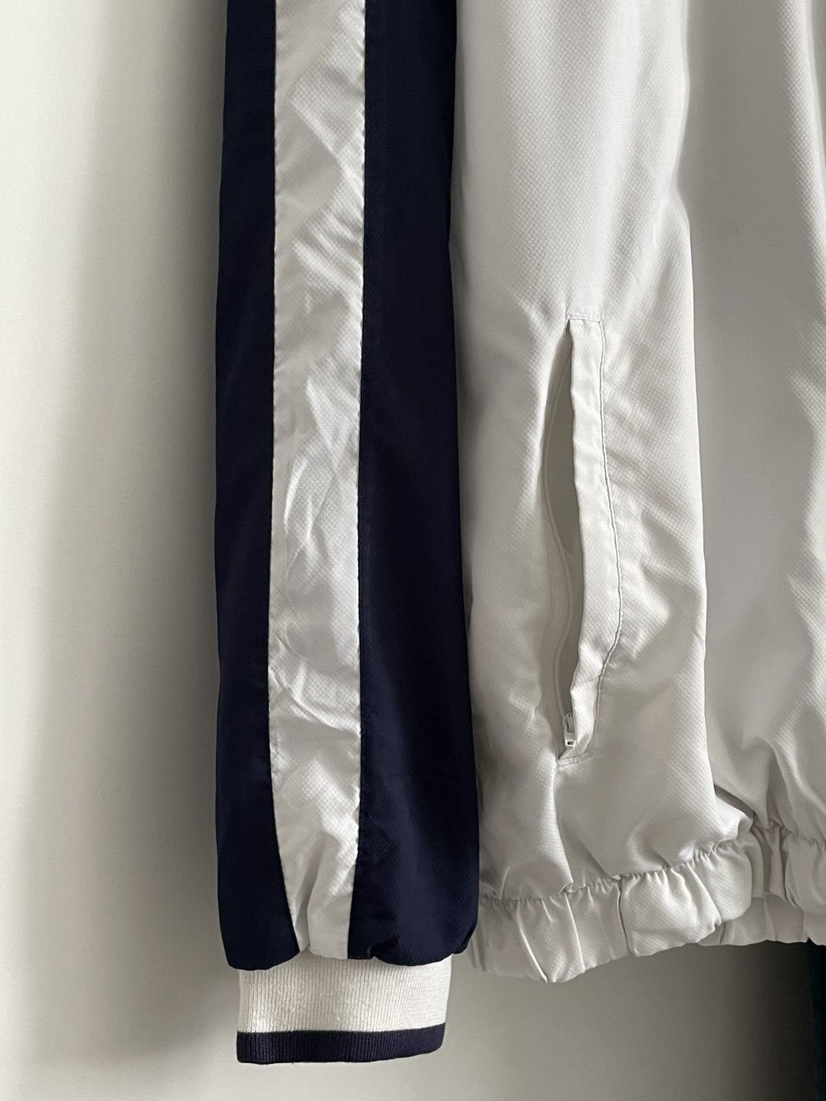 Lacoste Vintage 90’s Lacoste Sport Track Jacket White Y2K RARE Size US L / EU 52-54 / 3 - 11 Thumbnail