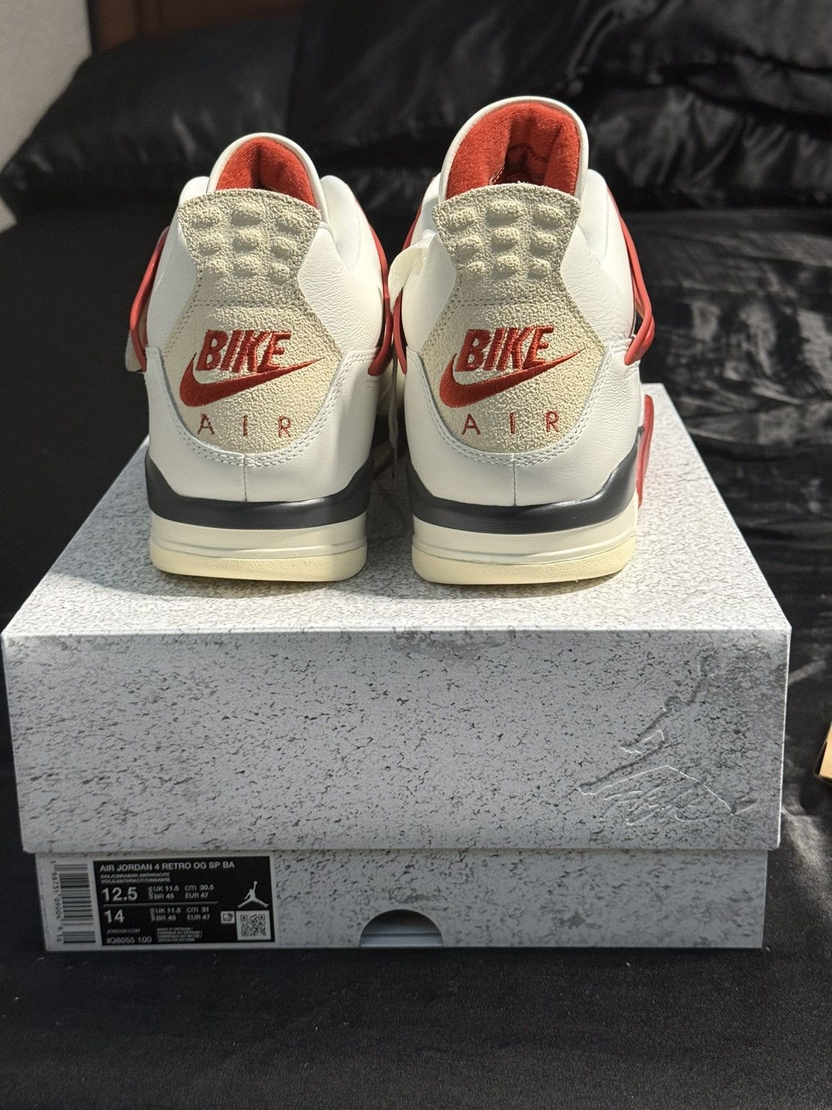 Nike Air Jordan 4 Retro OG SP Nigel Sylvester Brick After Brick Size US 12.5 / EU 45-46 - 8 Thumbnail