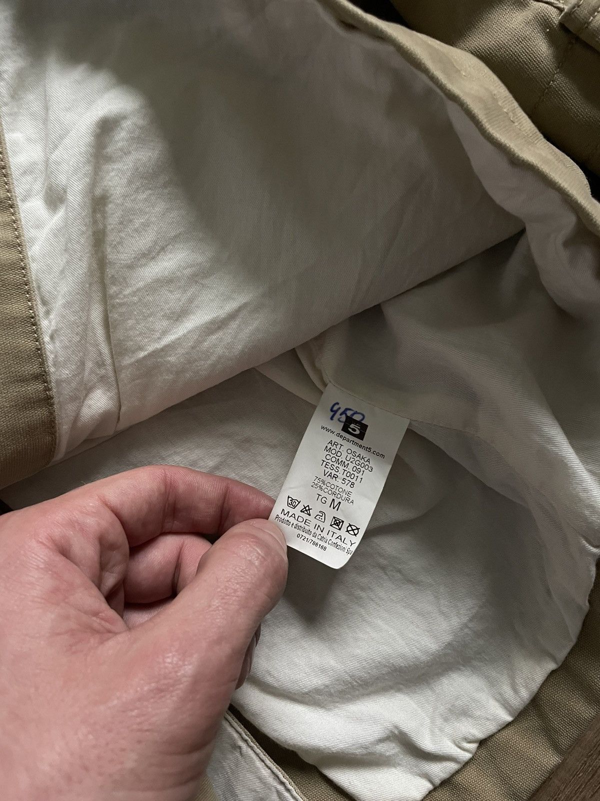 DEPARTMENT5 Department 5 Beige Sand Cotton Military Jacket Size US M / EU 48-50 / 2 - 8 Thumbnail