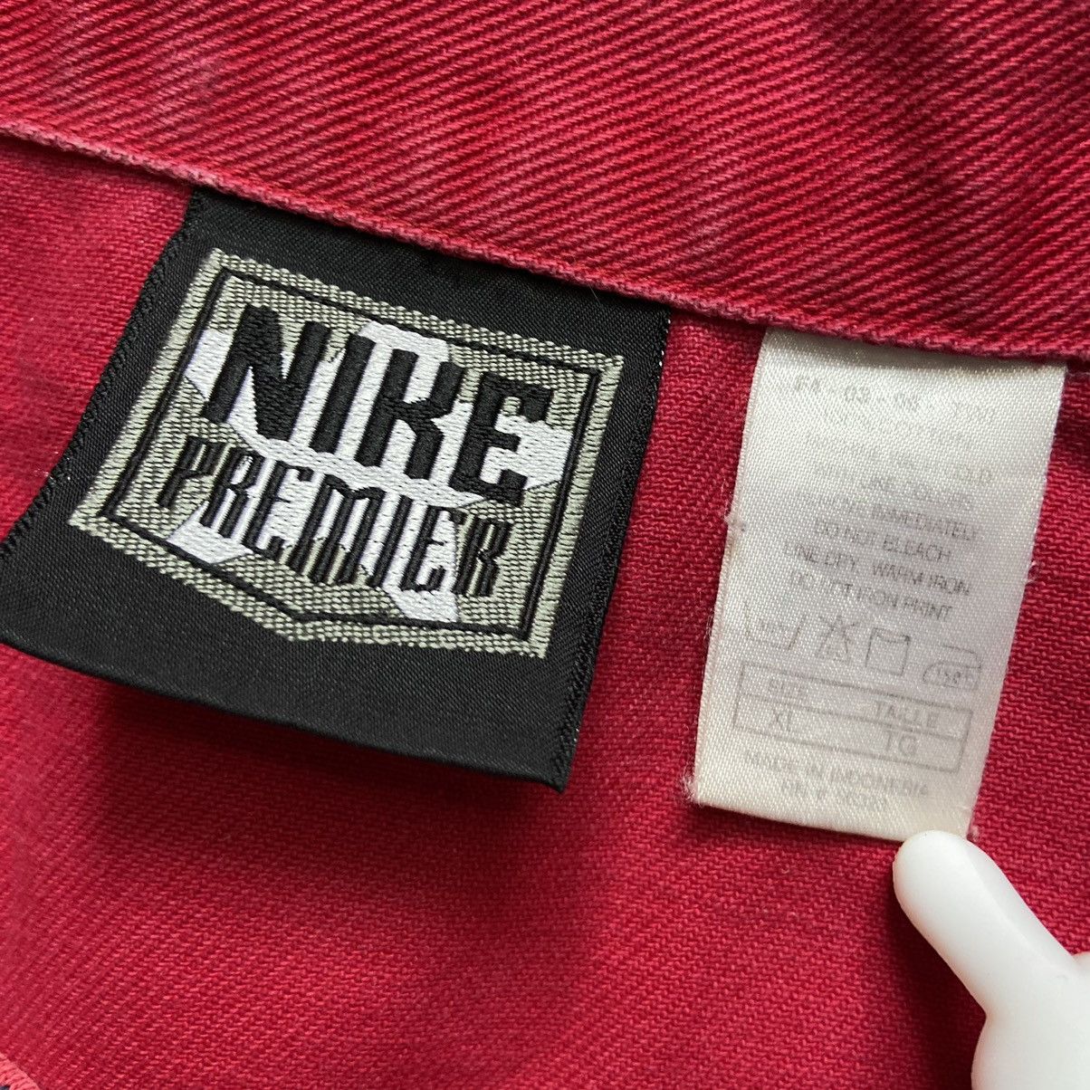 Nike Very Rare Vintage 90s Arsenal Nike Premier Jacket Size US XL / EU 56 / 4 - 3 Thumbnail