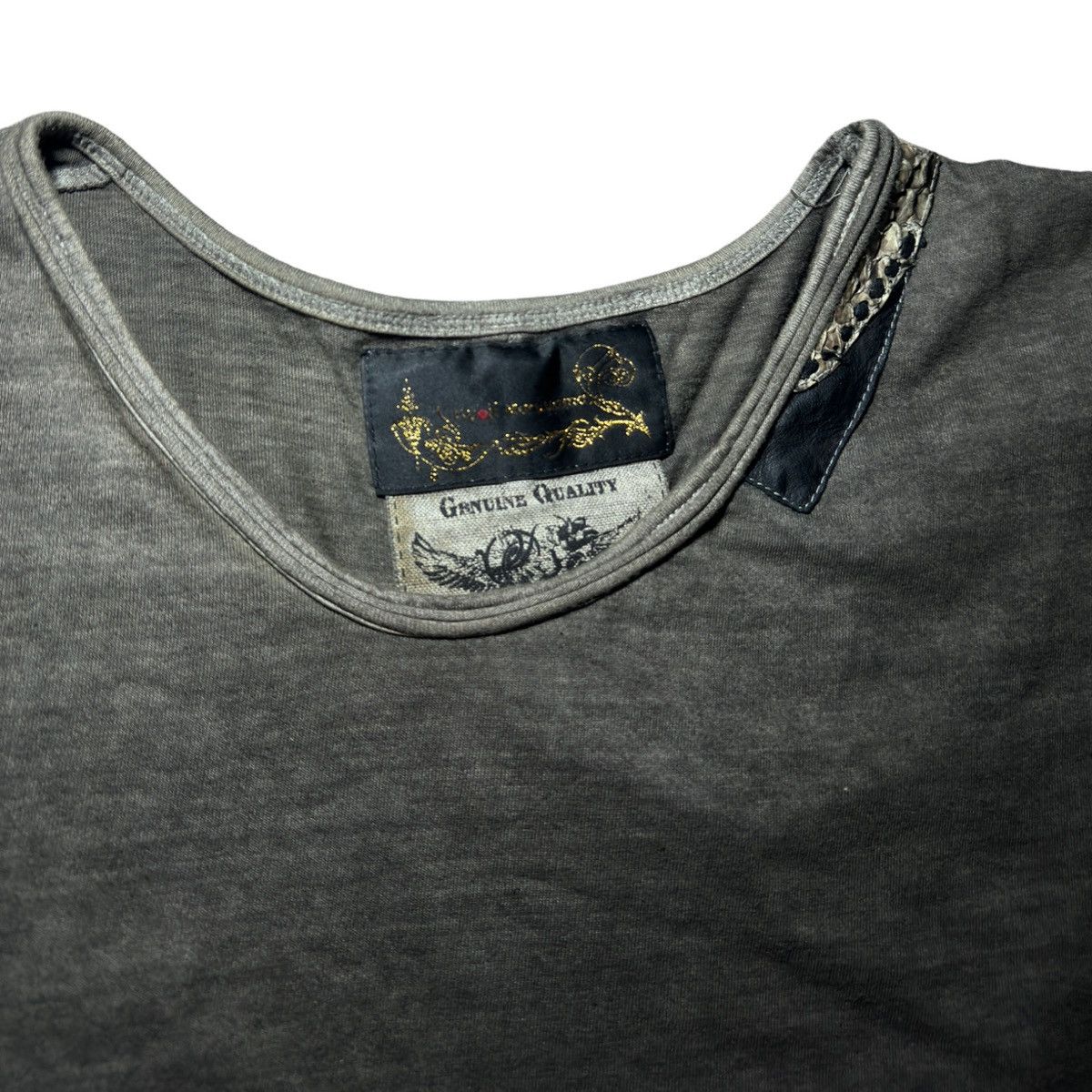 14th Addiction Rattlesnake & Calf Apliqué T-Shirt Size US S / EU 44-46 / 1 - 3 Thumbnail
