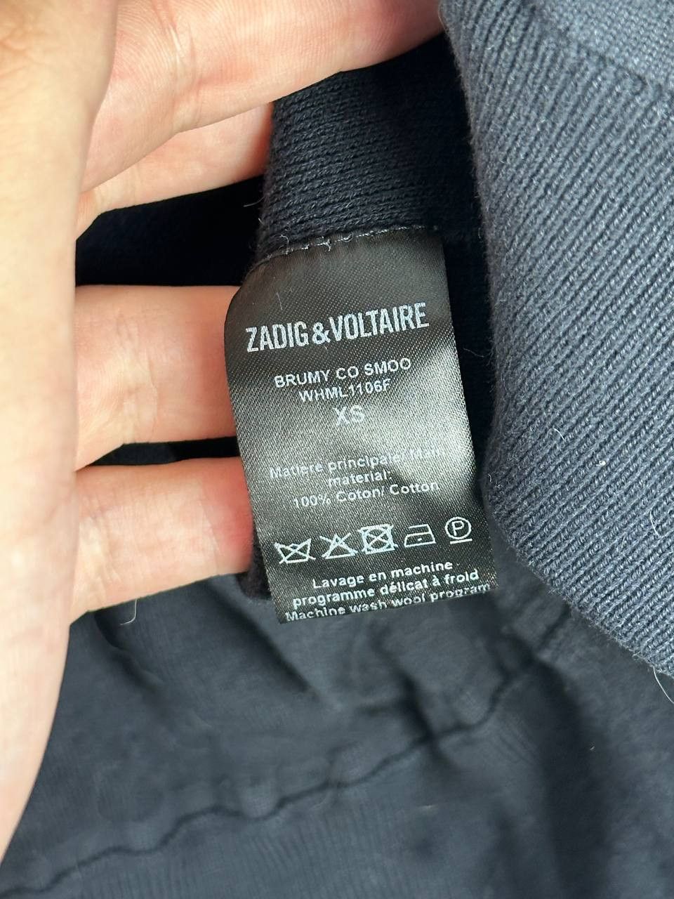 Zadig & Voltaire Zadig & Voltaire Ombre Ombre Sweater V-Neck Avant Garde Size XS / US 0-2 / IT 36-38 - 10 Thumbnail