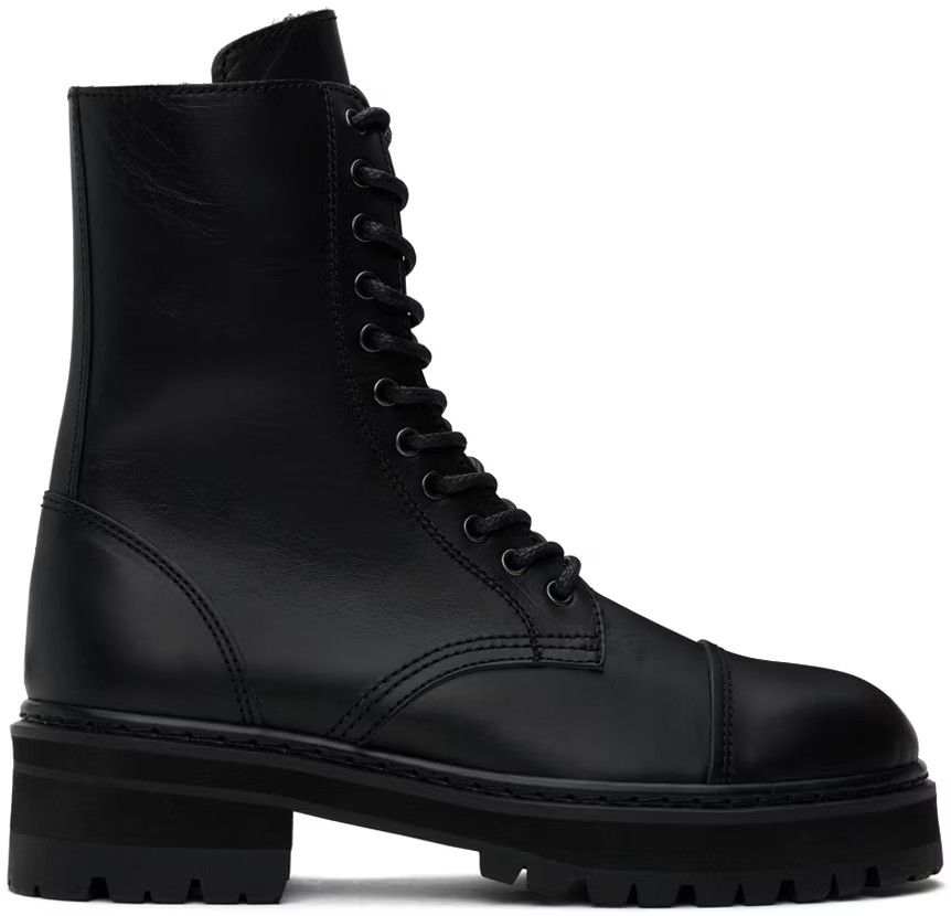 Junya Watanabe Junya Watanabe Black Steer Oiled Boots Size US 9 / EU 42 - 4 Thumbnail