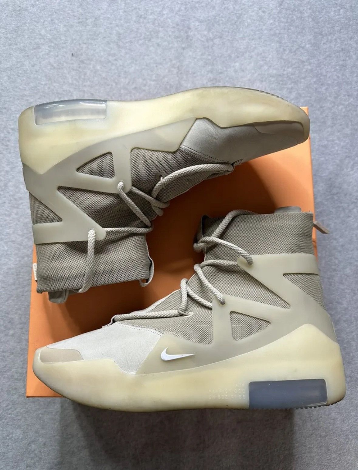 Nike Air Fear of God 1 Oatmeal 2019 size 10