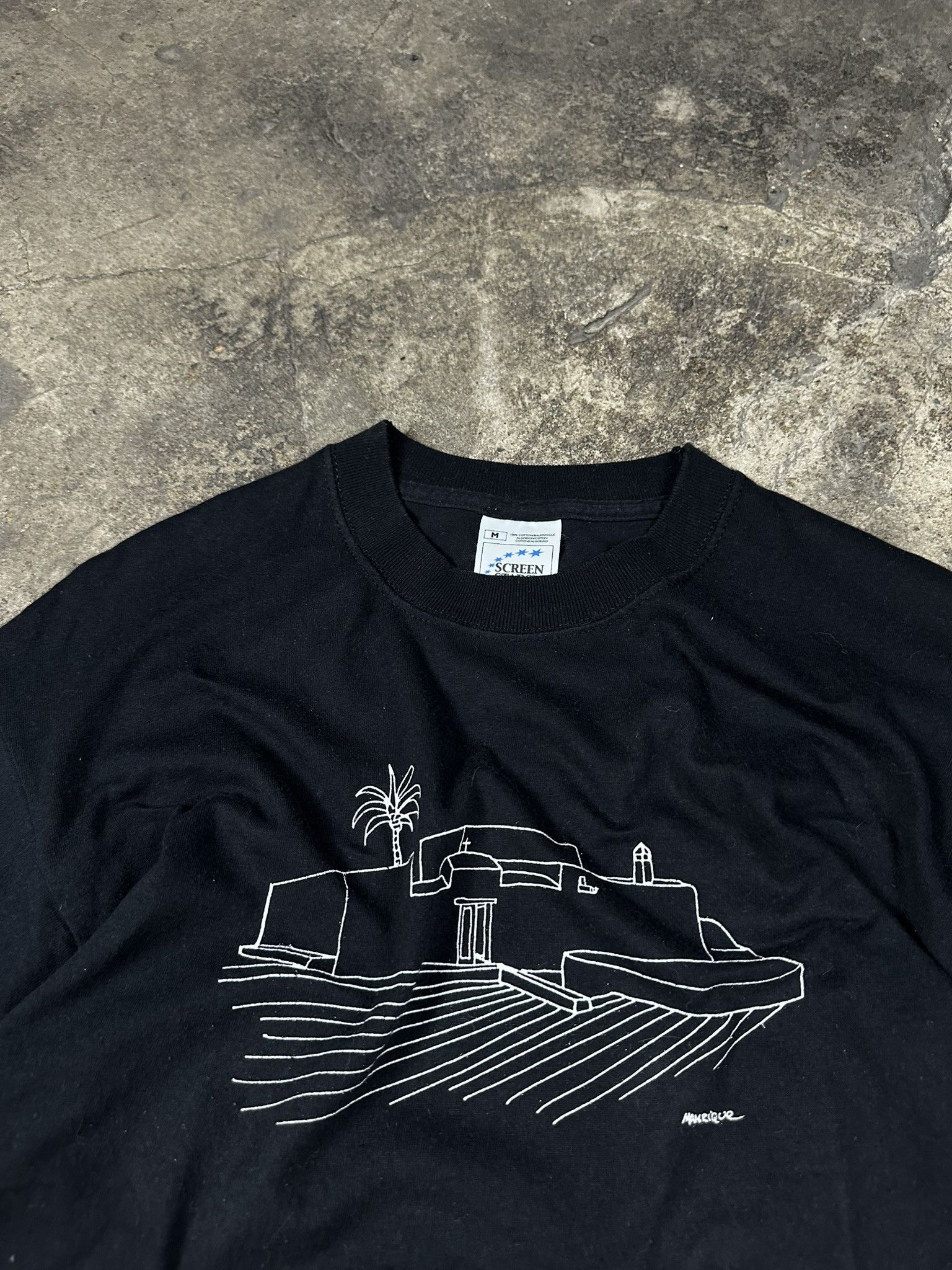 Other Cesar Manrique Art Vintage T-shirt Size US M / EU 48-50 / 2 - 2 Thumbnail