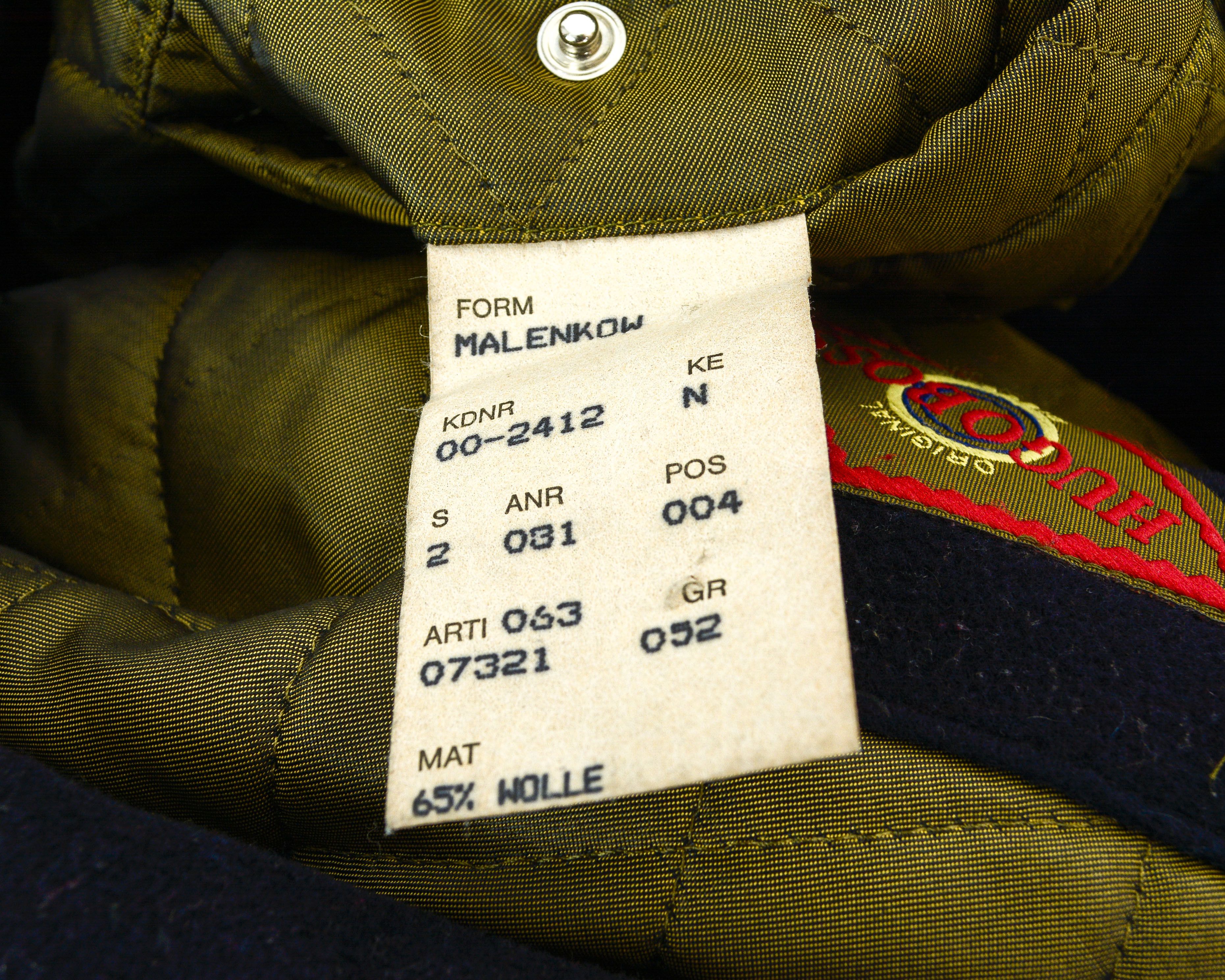 Hugo Boss Malenkow Men L Wool Cashmere Jacket Pea Coat EU 52 Winter Size US L / EU 52-54 / 3 - 11 Thumbnail
