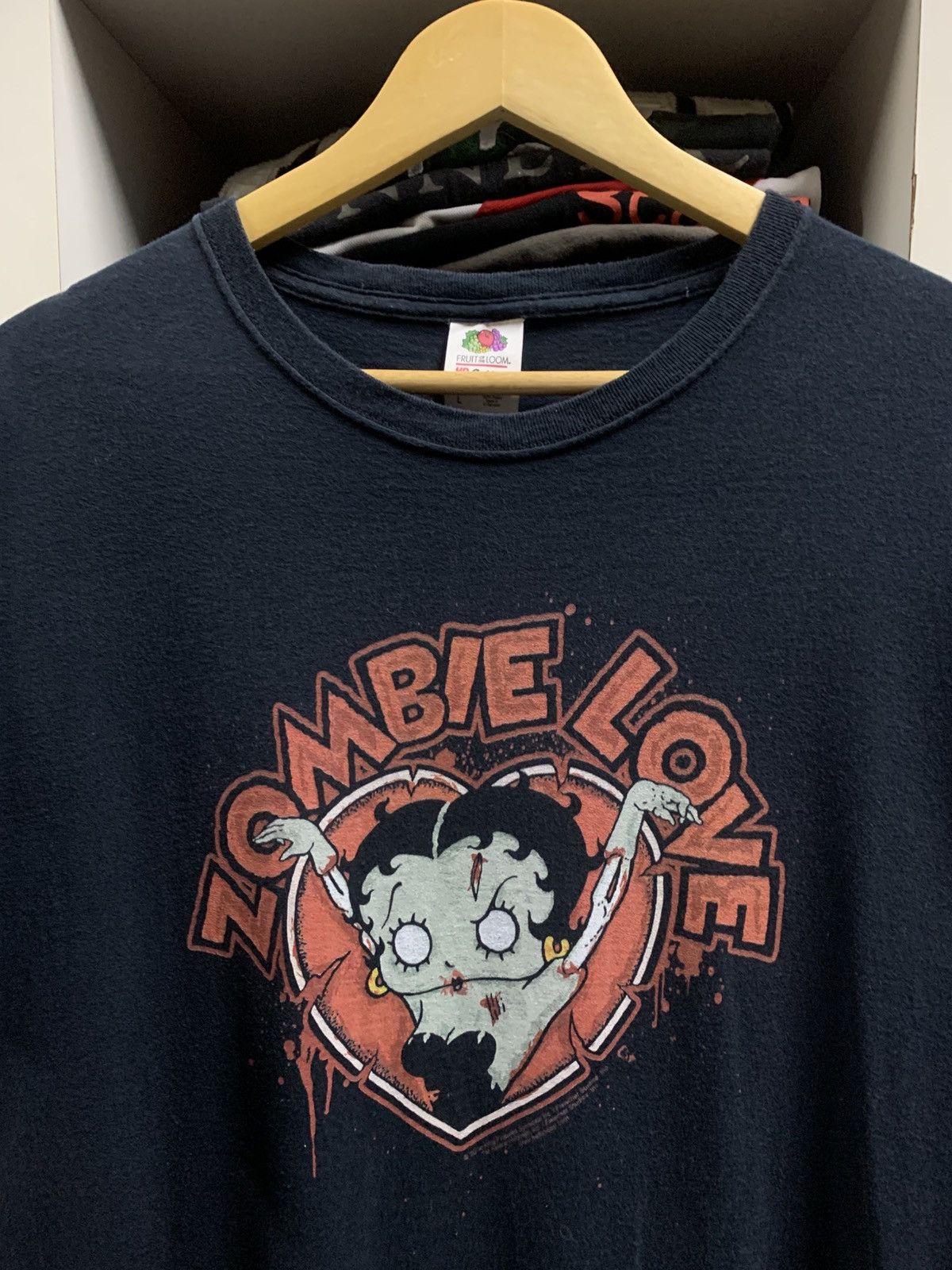 Cartoon Network Vintage 2014 Zombie Love Betty Boop Tee Size US L / EU 52-54 / 3 - 2 Thumbnail