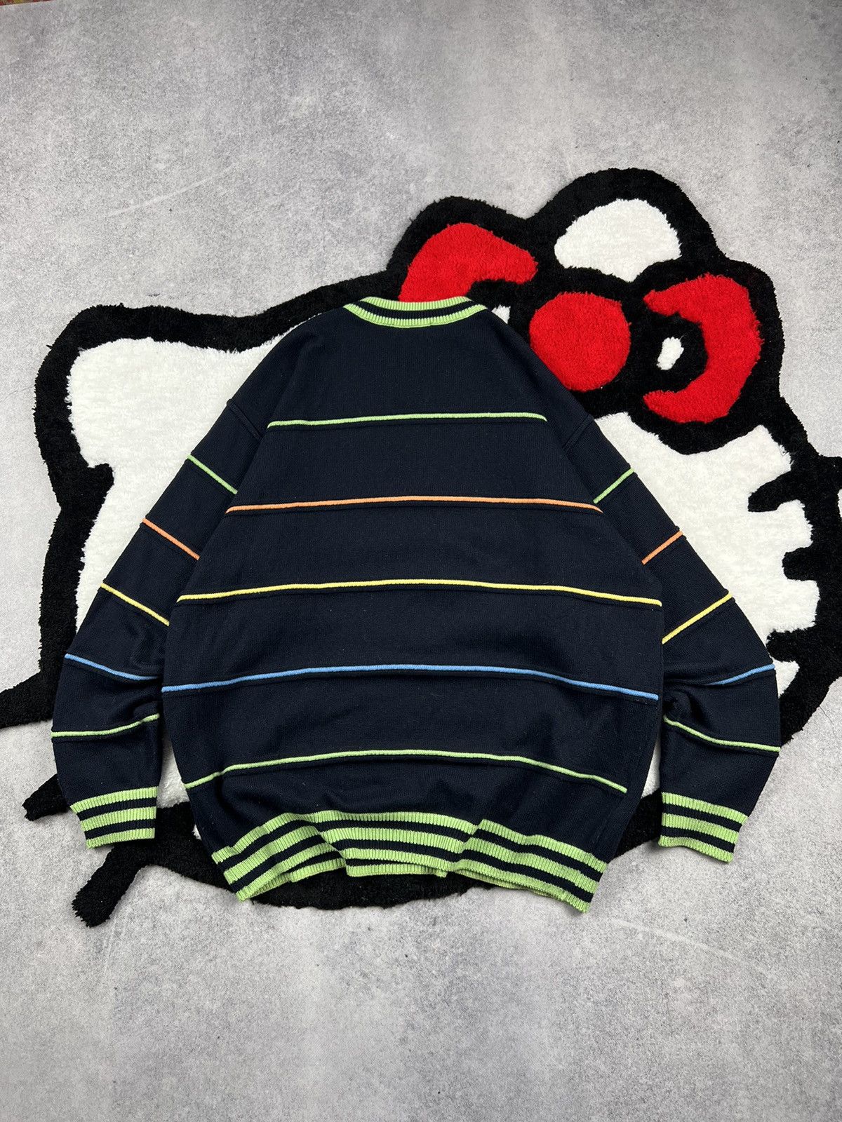 Carlo Colucci Vintage Carlo Colucci 3D Coogi Style Cable Knit Boxy Sweater Size US L / EU 52-54 / 3 - 7 Thumbnail