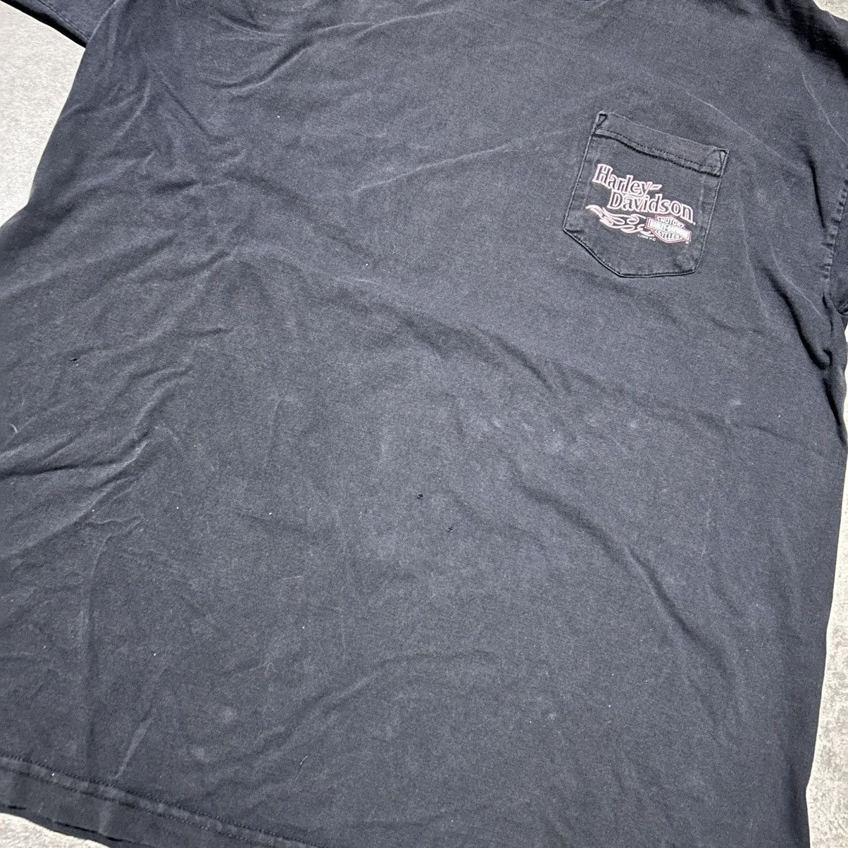 Harley Davidson Vintage Harley Davison flame lightning long sleeve shirt Size US XL / EU 56 / 4 - 4 Thumbnail