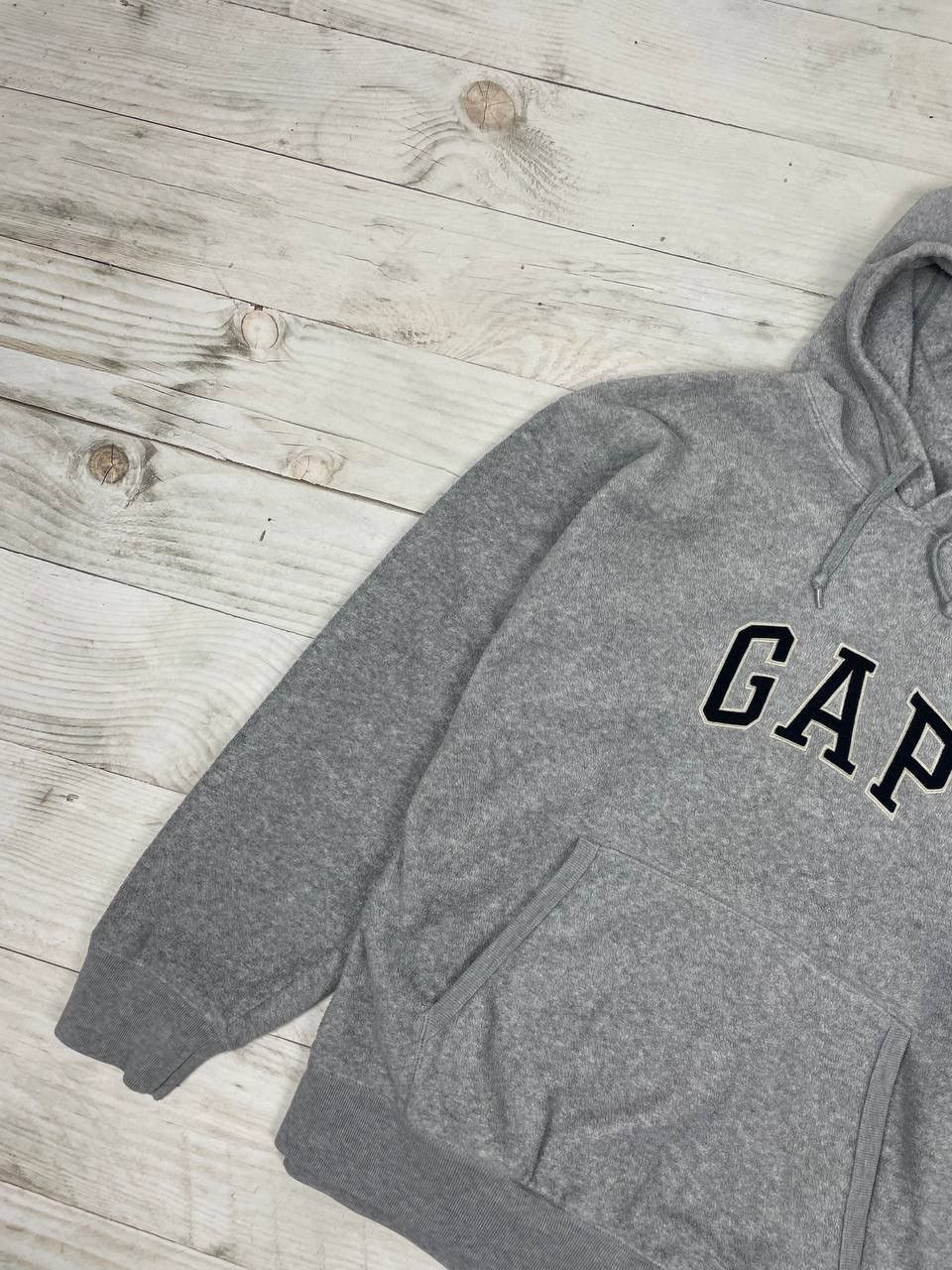 Gap Vintage GAP Fleece Hoodie 90s Big Logo Y2K Size US XL / EU 56 / 4 - 6 Thumbnail