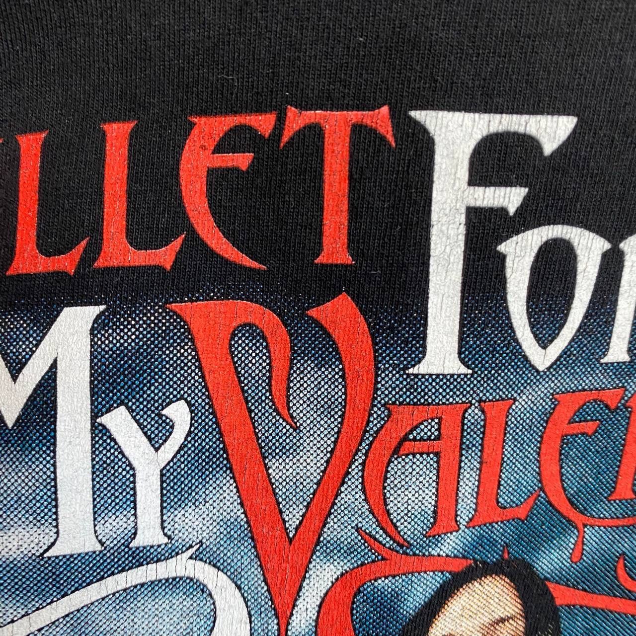 Band Tees × Vintage Vintage Bullet For My Valentine Overprinted y2k rock band te Size US S / EU 44-46 / 1 - 4 Thumbnail