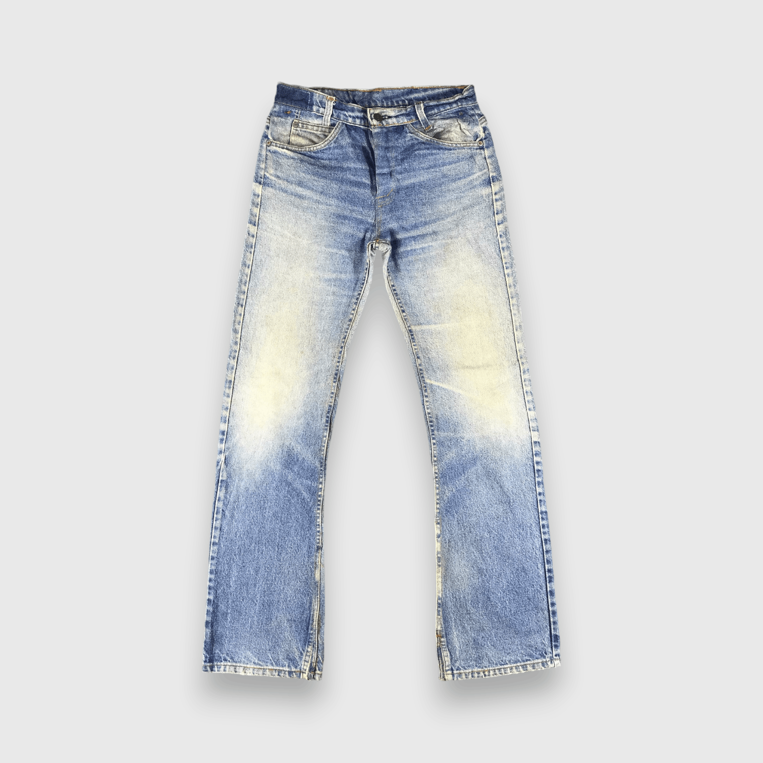 Vintage 80s Levis Flare Orange Tab Jeans-J2383