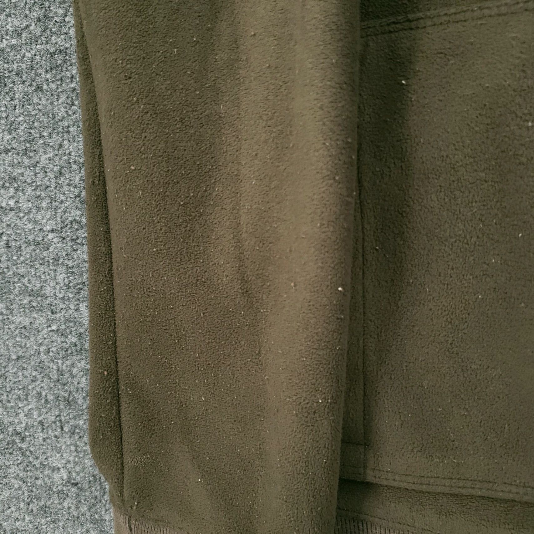 Banana Republic Banana Republic Jacket Mens L Brown Fleece Full Zip Mock Neck Outdoor Size US L / EU 52-54 / 3 - 3 Thumbnail