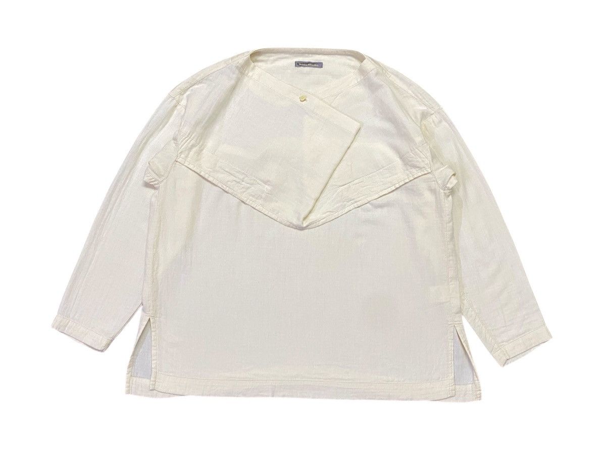 Issey Miyake Vintage 80s Issey Miyake Classic Cotton Blouses Size M / US 6-8 / IT 42-44 - 3 Thumbnail