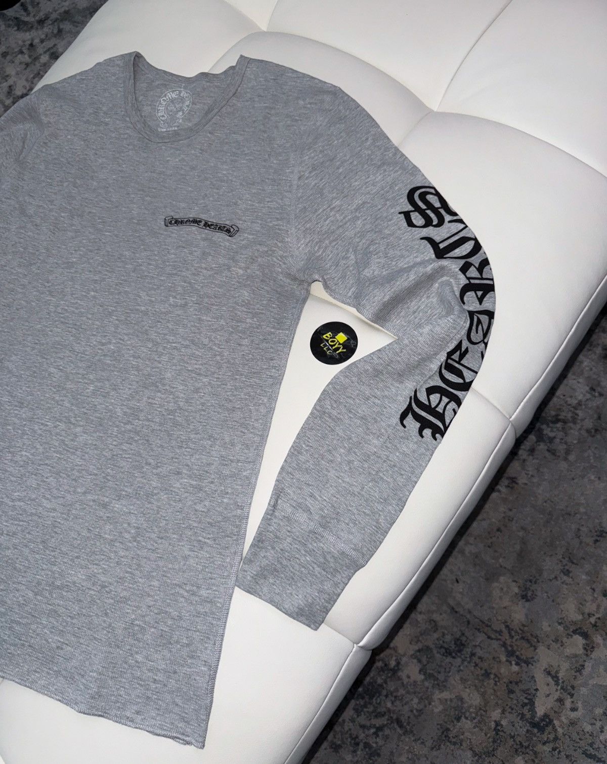 Chrome Hearts Chrome hearts logo thermal long sleeve t shirt Size US XL / EU 56 / 4 - 3 Thumbnail