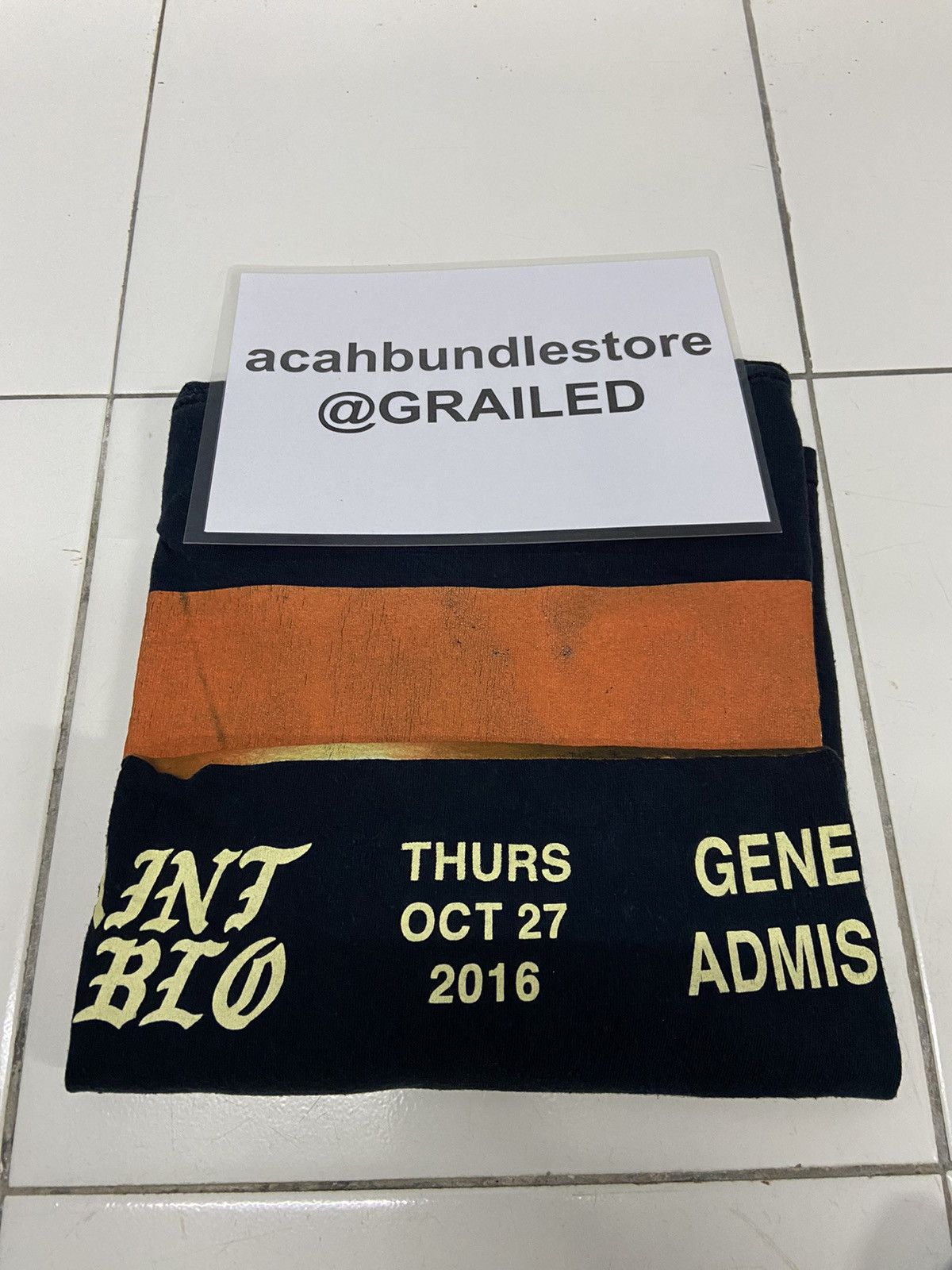 Kanye West KANYE WEST SAINT PABLO THE FORUM TEE SHIRT Size US XL / EU 56 / 4 - 17 Thumbnail