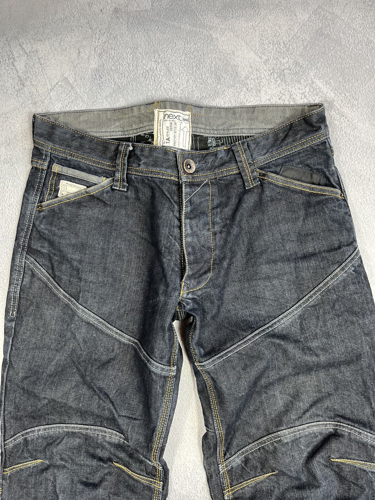 Japanese Brand × Vintage Vintage Y2K Japanese double knee jeans denim style size 32 Size US 32 / EU 48 - 2 Thumbnail