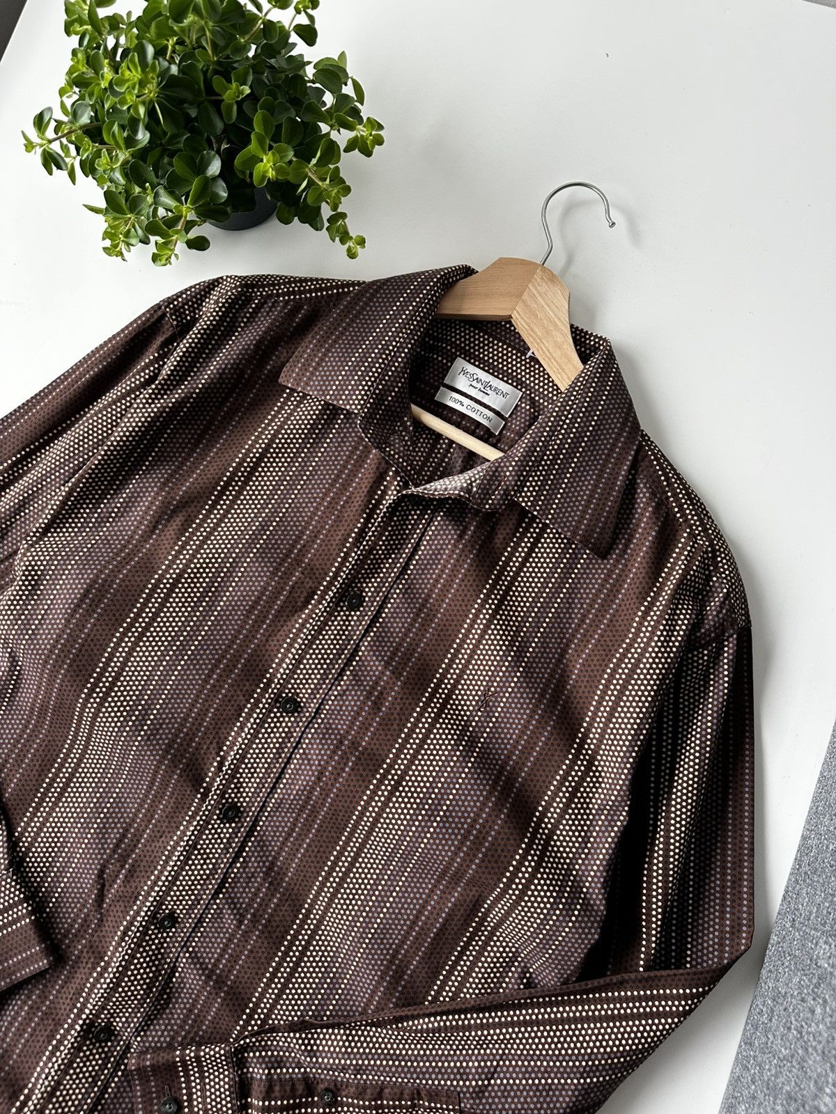 Yves Saint Laurent Vintage 90s Yves Saint Laurent Size US L / EU 52-54 / 3 - 2 Thumbnail