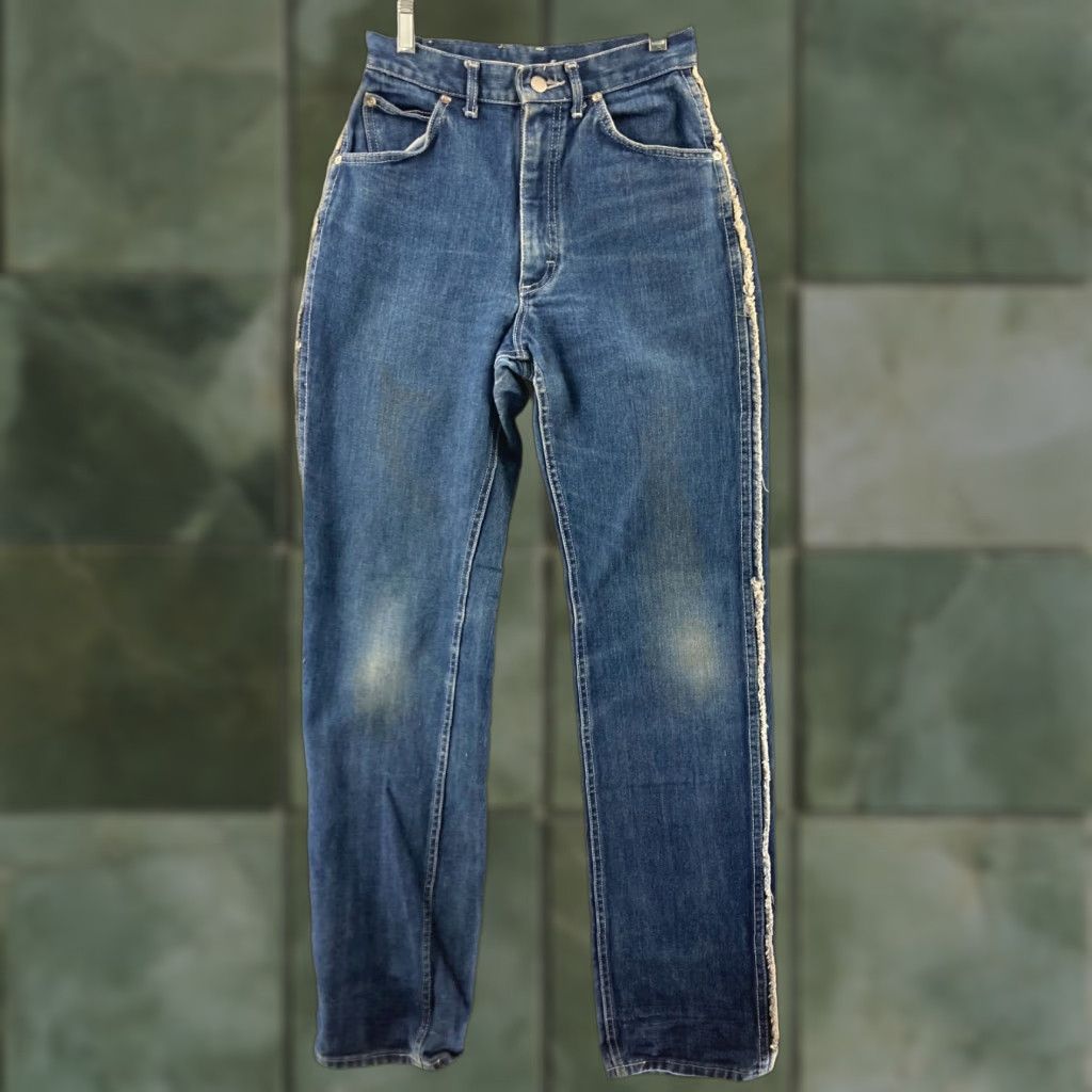 Lee VINTAGE Lee Jeans Womens 24x33 Mom Lee Mr Denim Union USA Made 80s Size 42" / US 20 - 1 Thumbnail