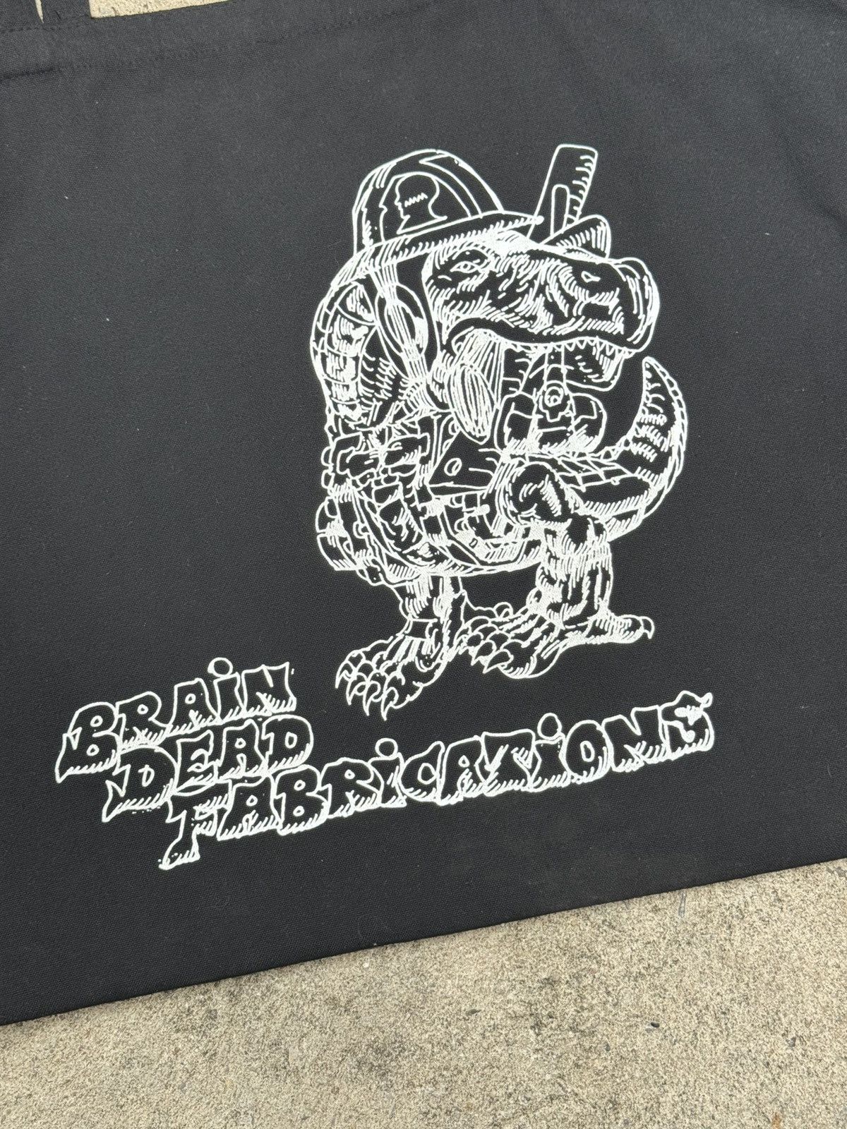 Brain Dead Braindead LA Tote Canvas bag Size ONE SIZE - 3 Thumbnail