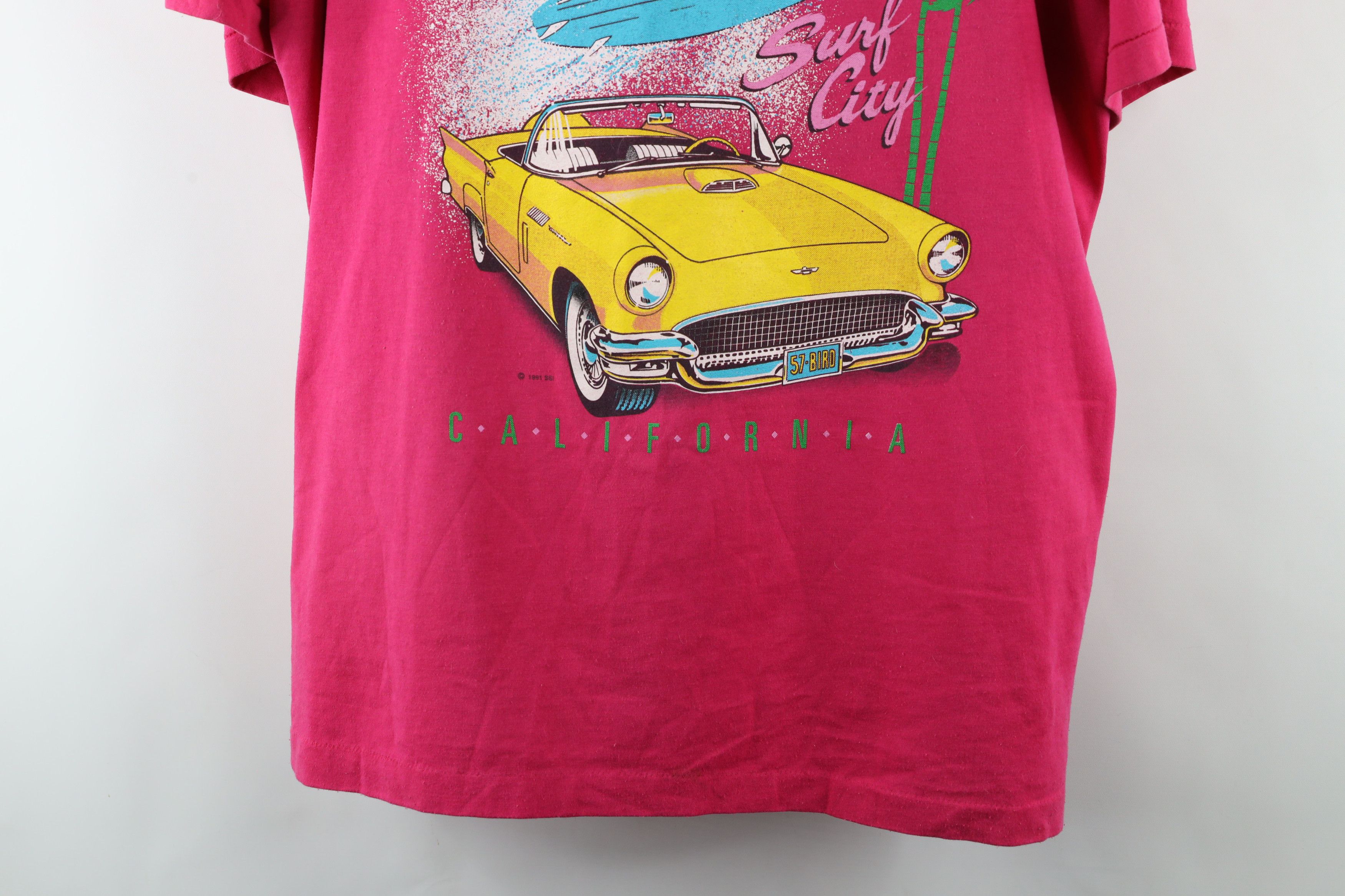 Vintage Vintage 90s Streetwear Out Surf City California T-Shirt USA Size US XL / EU 56 / 4 - 3 Thumbnail