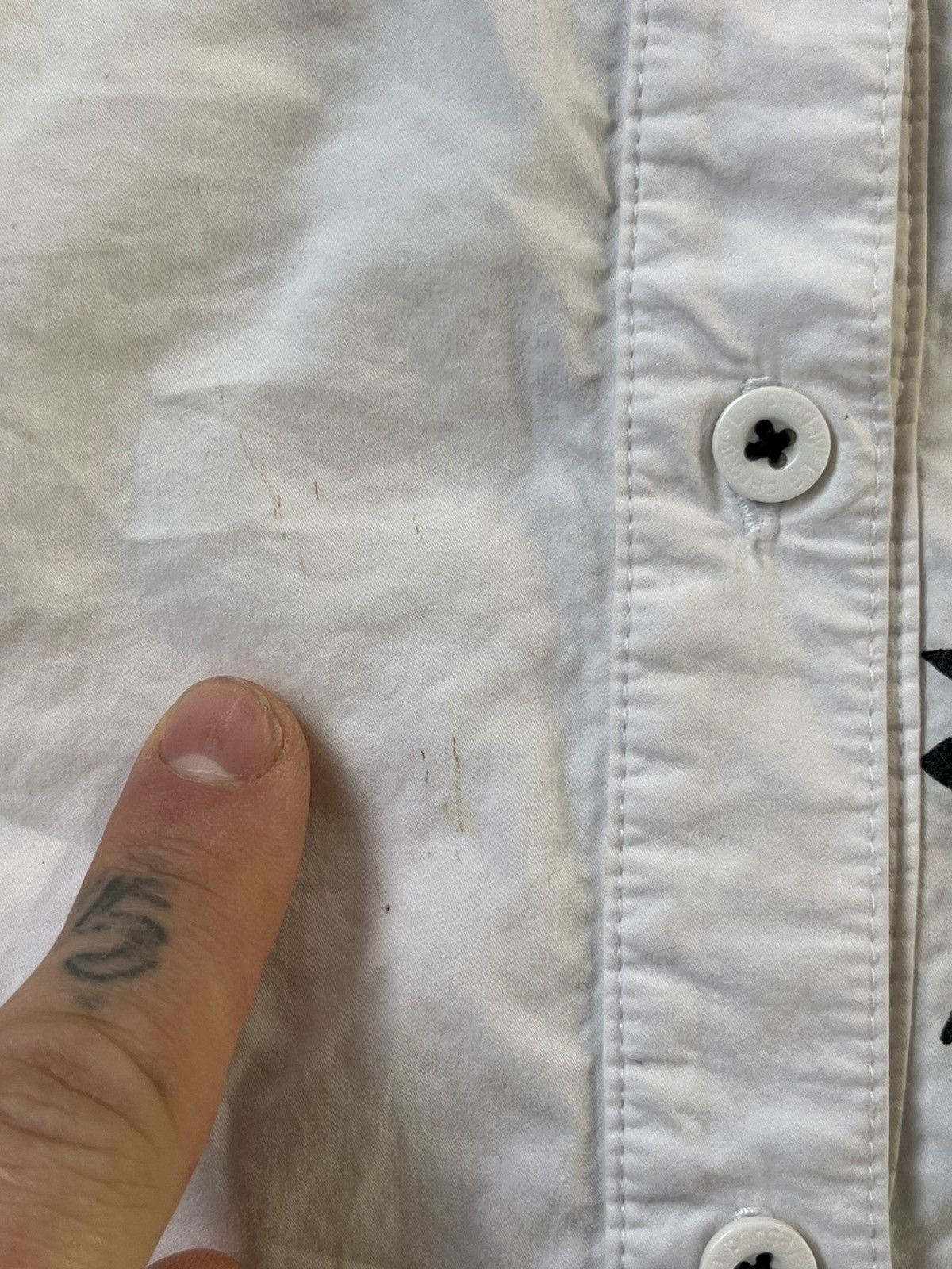 If Six Was Nine La Pargay AOP White Button Up Size US S / EU 44-46 / 1 - 8 Thumbnail