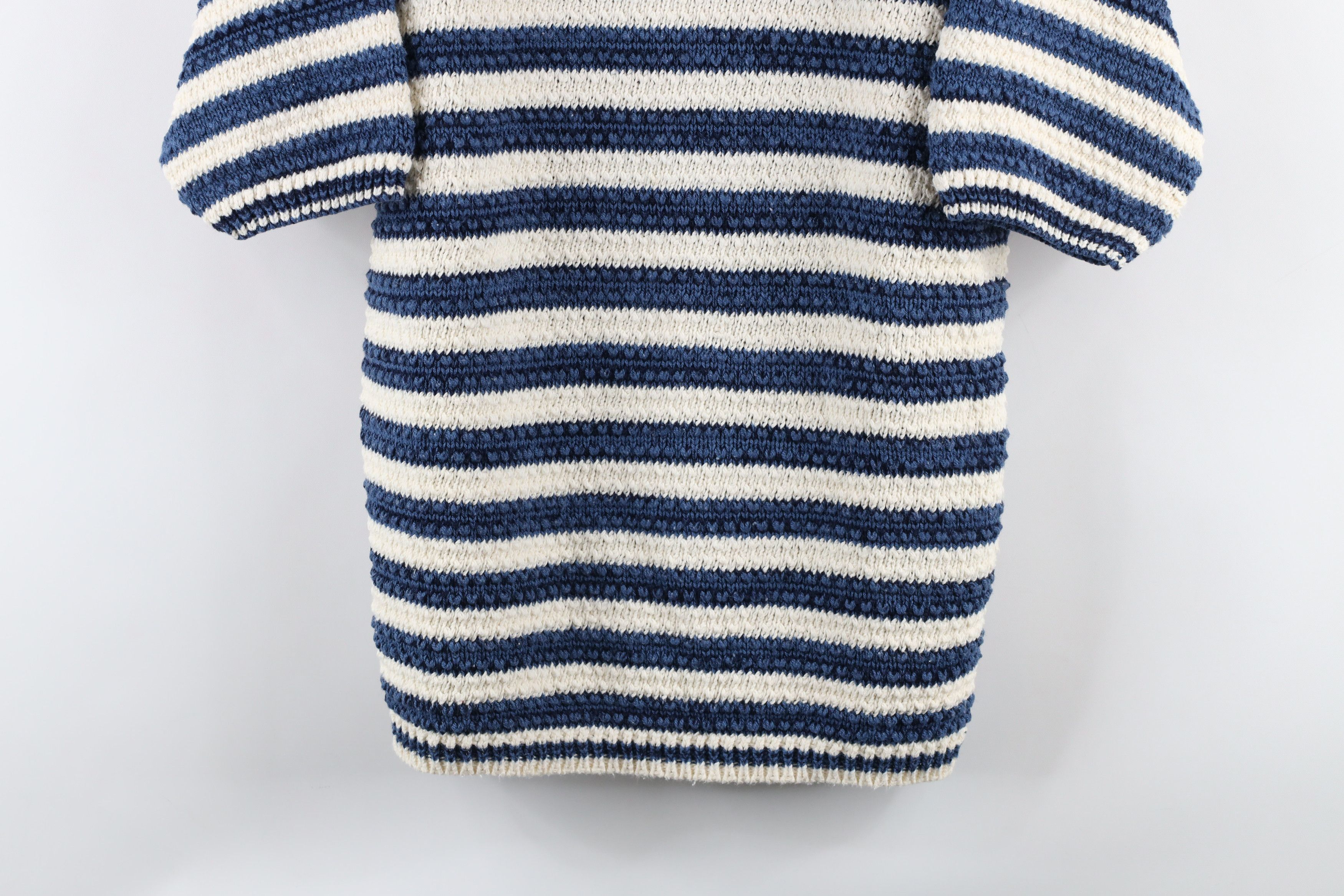 Vintage Vintage 90s Streetwear Knit Short Sleeve Sweater USA Size US M / EU 48-50 / 2 - 3 Thumbnail